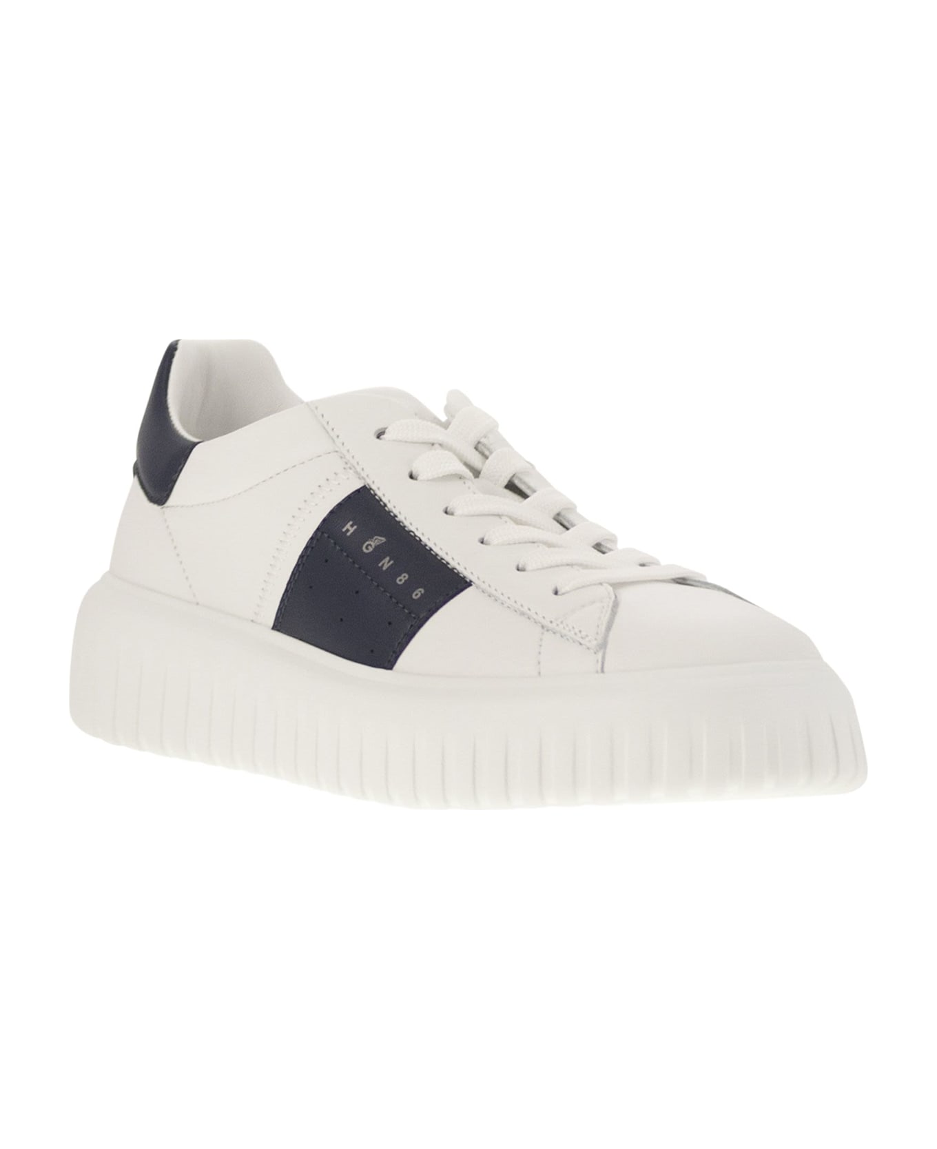 Hogan Sneakers Hogan H-stripes - White/blue スニーカー