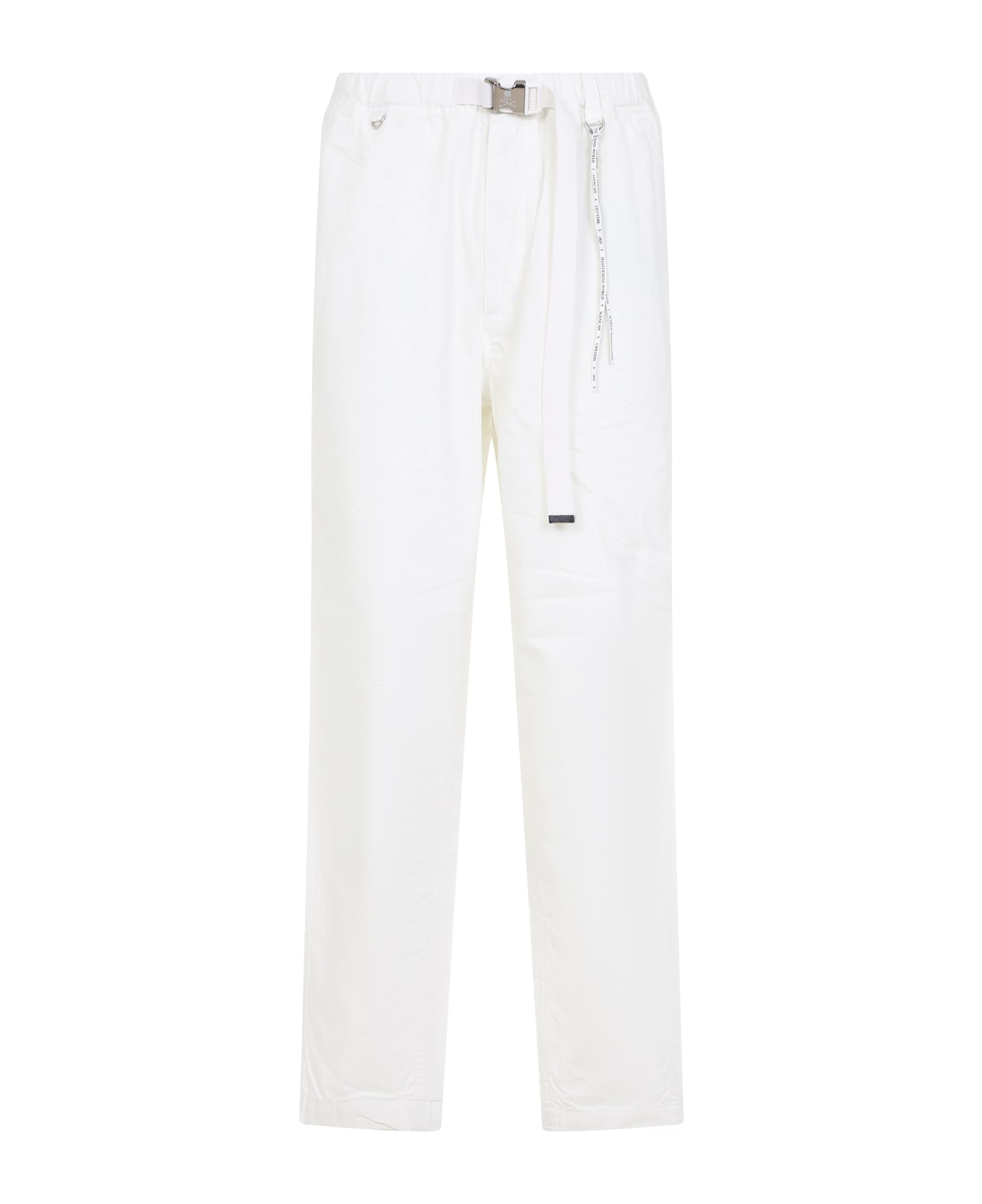 MASTERMIND WORLD Regular Fit Belted Easy Pants - White
