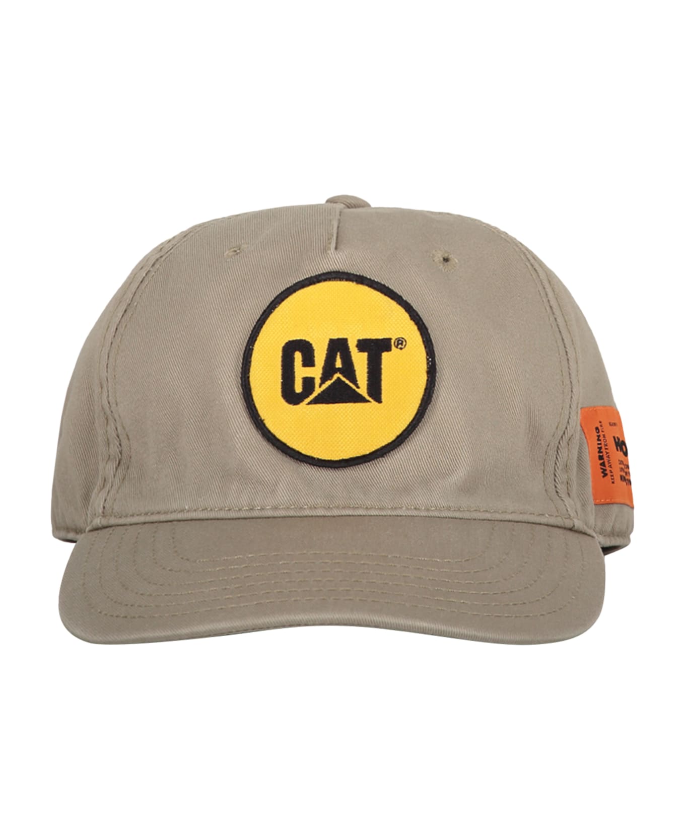 HERON PRESTON X Cat Logo Baseball Cap - Beige 帽子