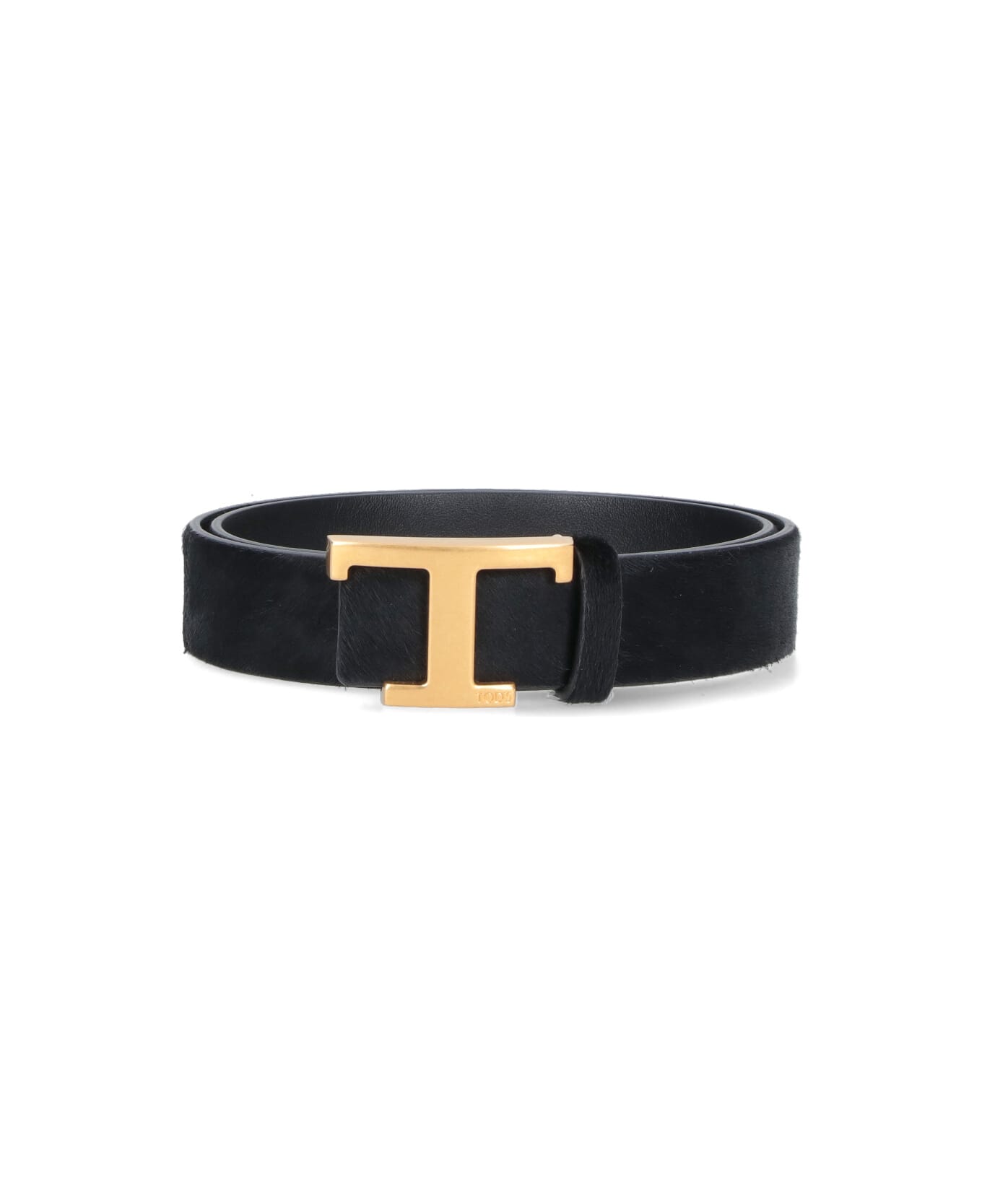 Tod
s Reversible Belt "t-timeless" - Black  
