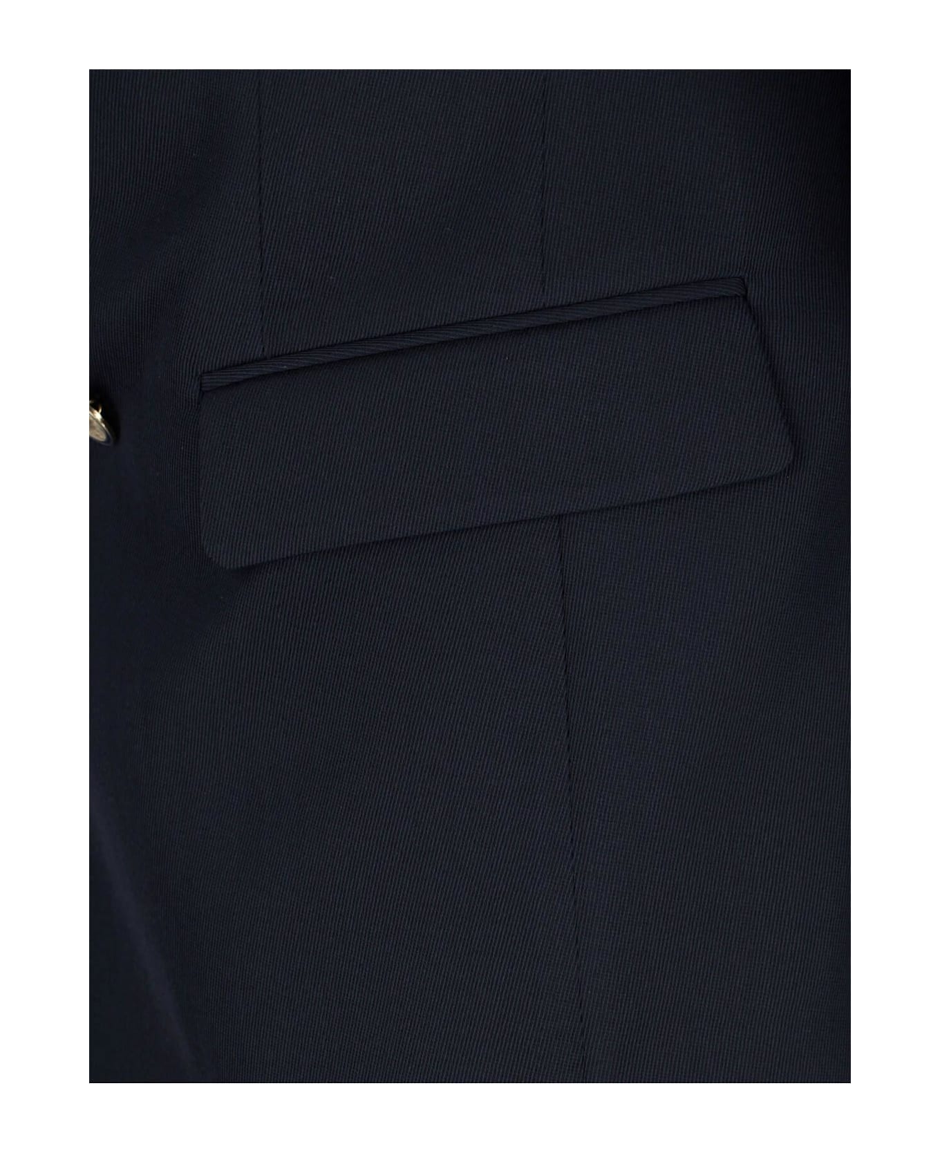 Lardini Double-breasted Blazer - Blue