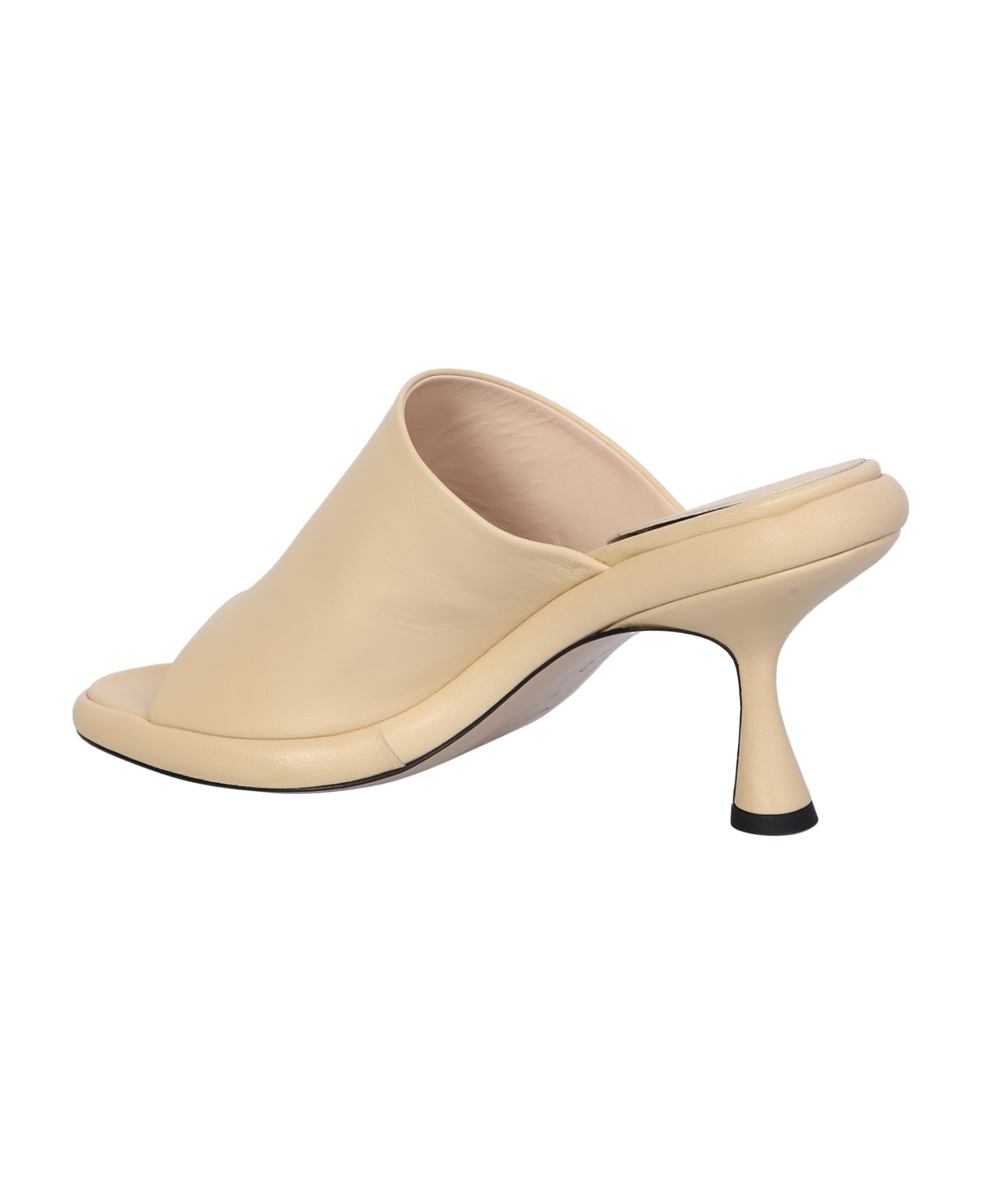 Wandler Beige June Platform Sandals - Beige