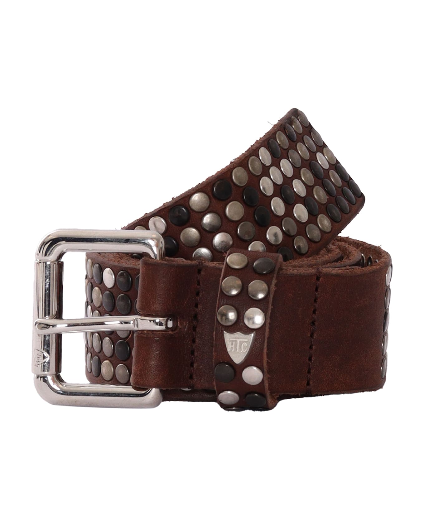 HTC 5.000 Studs Belt - BROWN