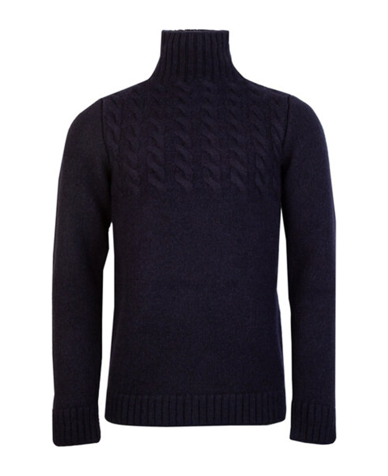 Maison Margiela Wool Sweater - Blue ニットウェア