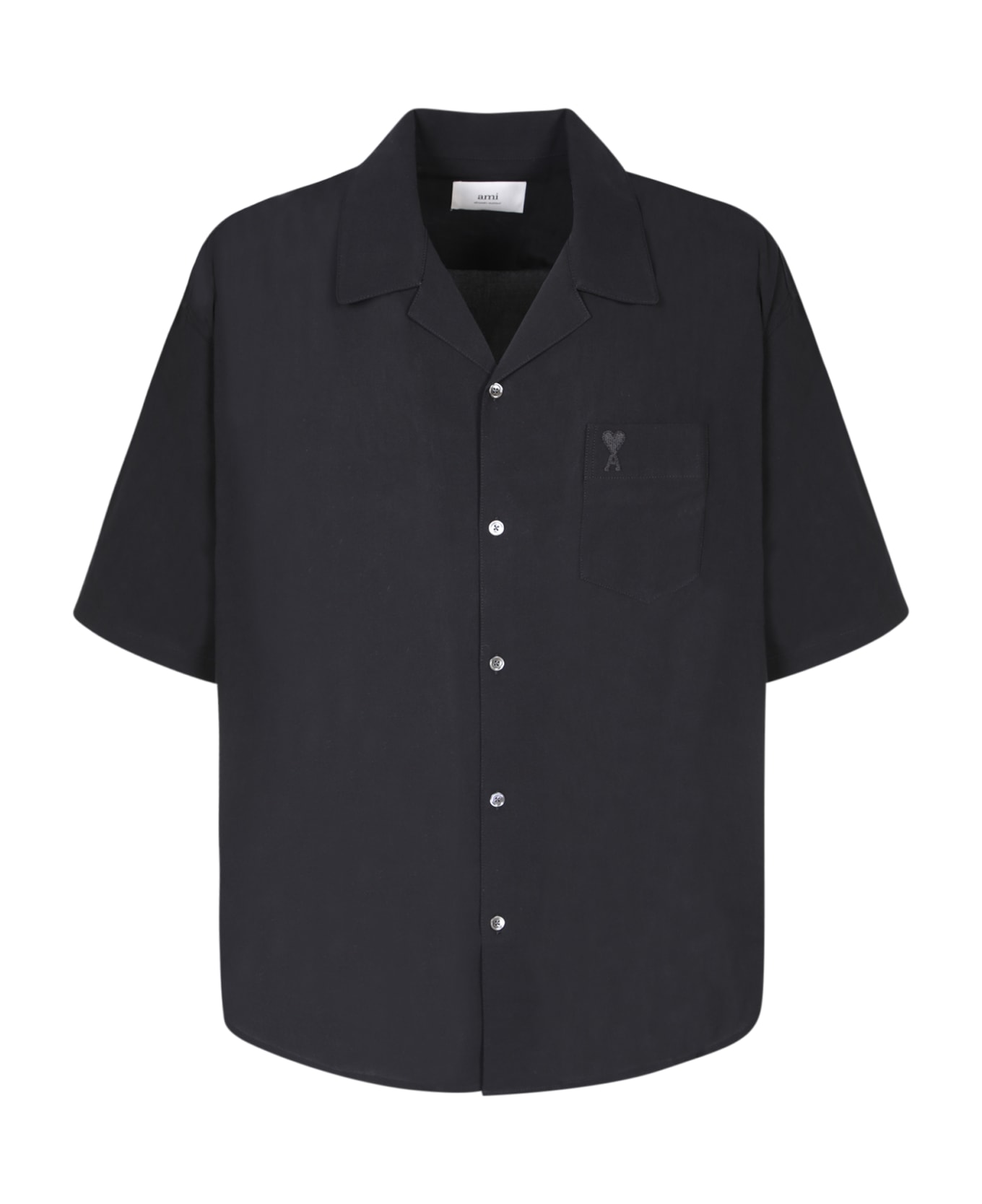 Ami Alexandre Mattiussi Black Cotton Shirt - Black シャツ