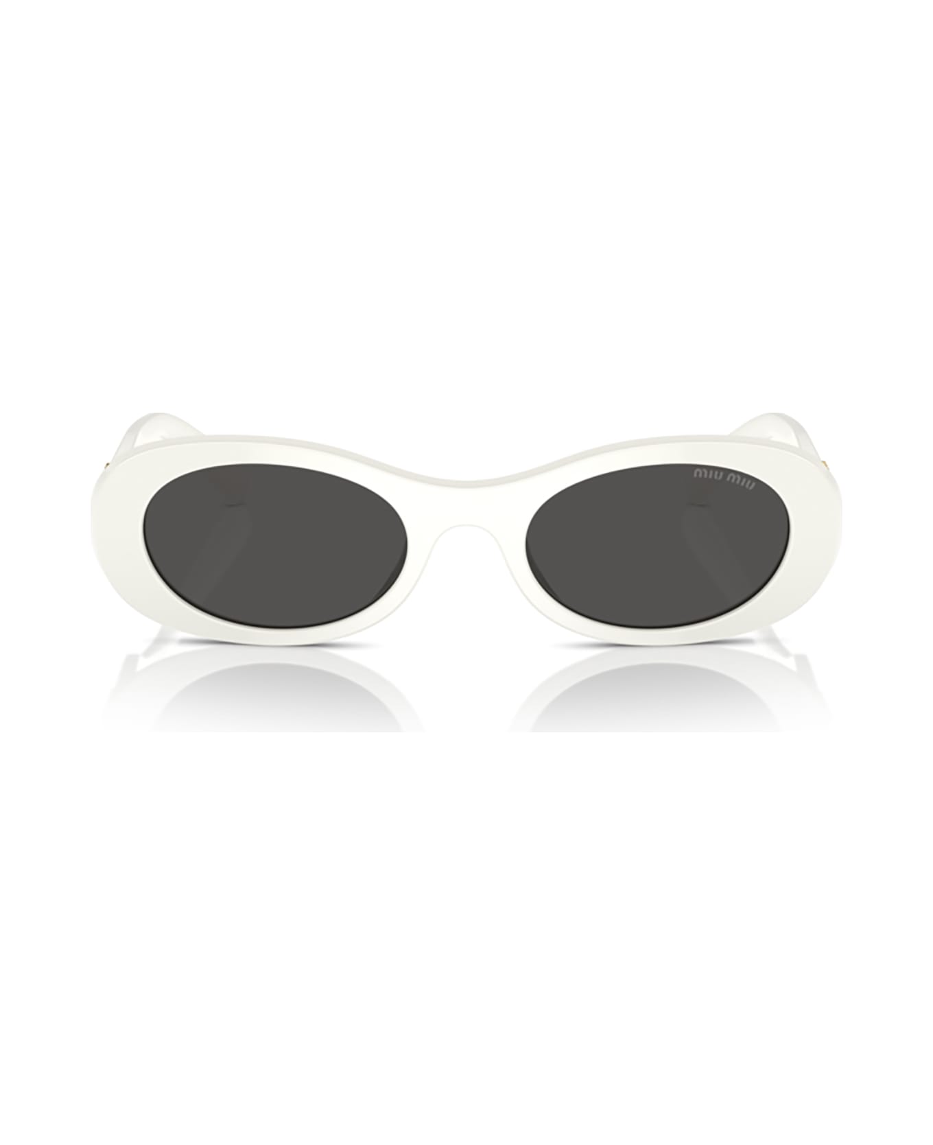 Miu Miu Eyewear Mu 06zs White Ivory Sunglasses - White Ivory