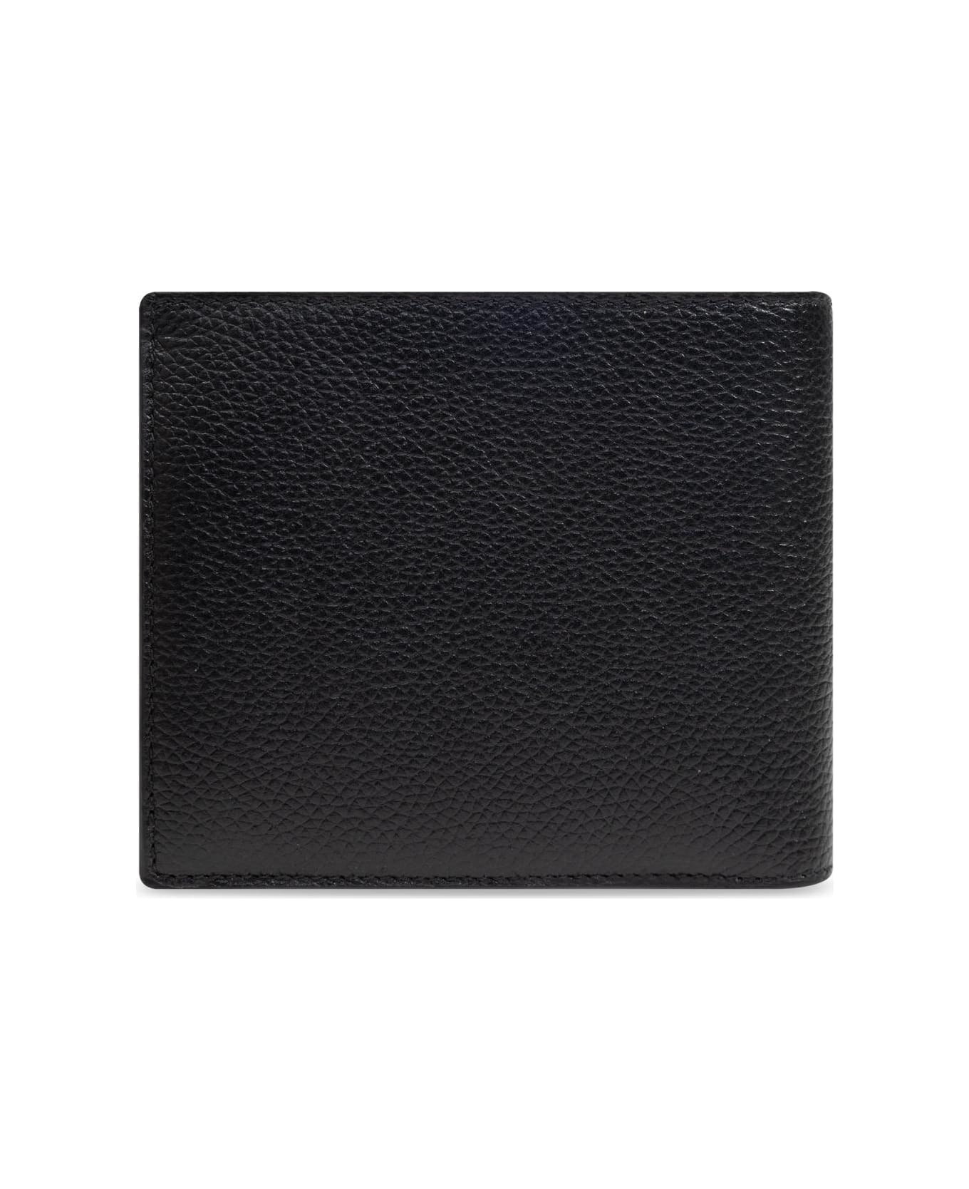 Balenciaga Leather Wallet - Black