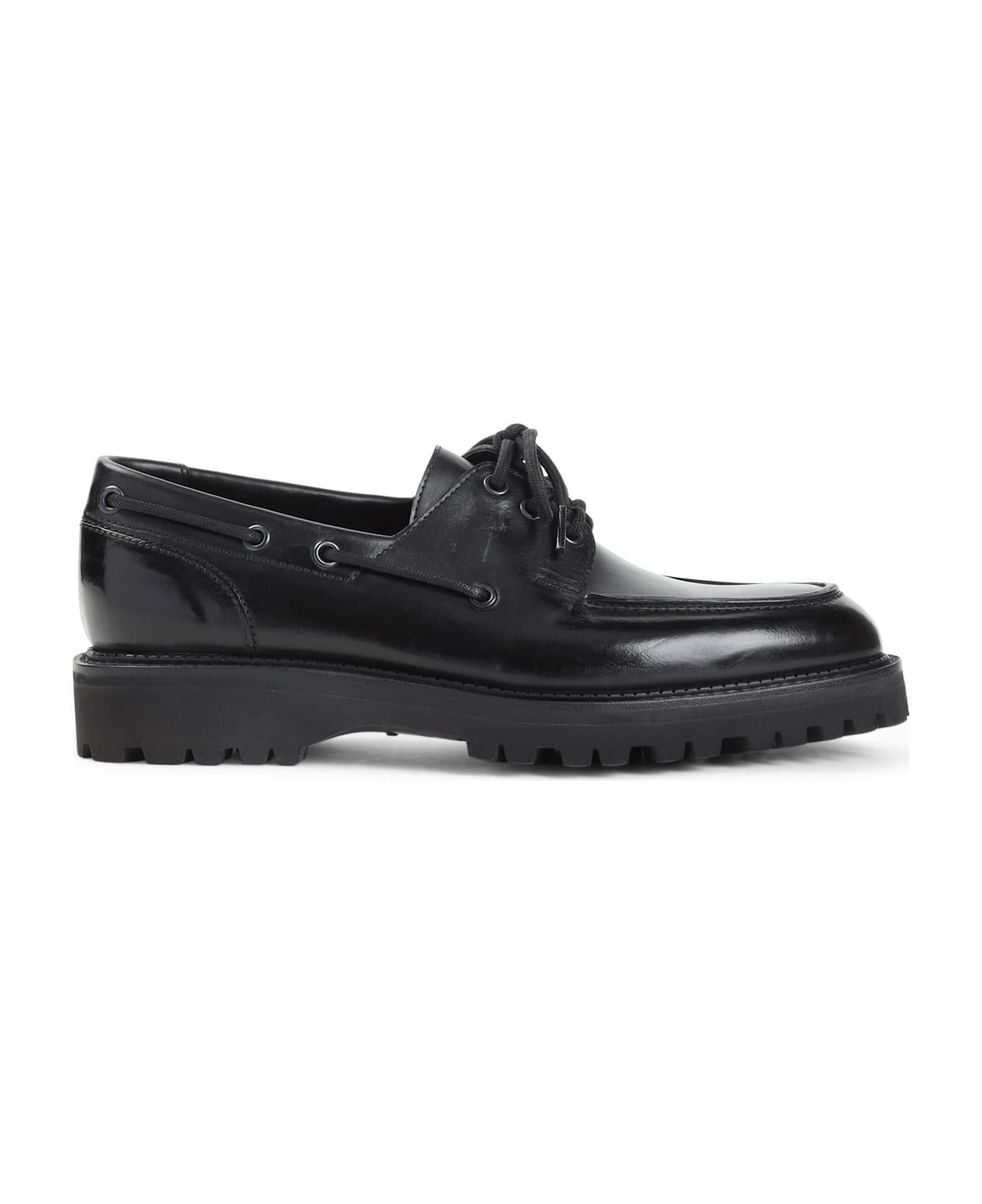 John Lobb Tide Dew Hide Hilly Derbies - R Black