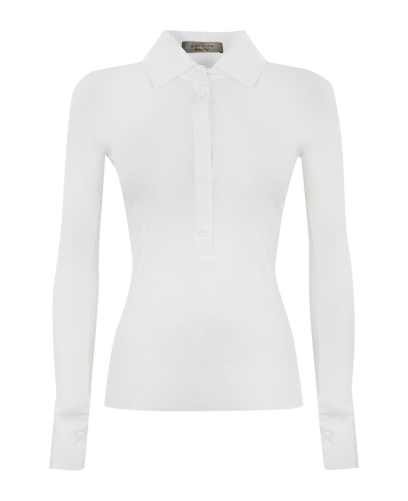D.Exterior Shirt - Bianco