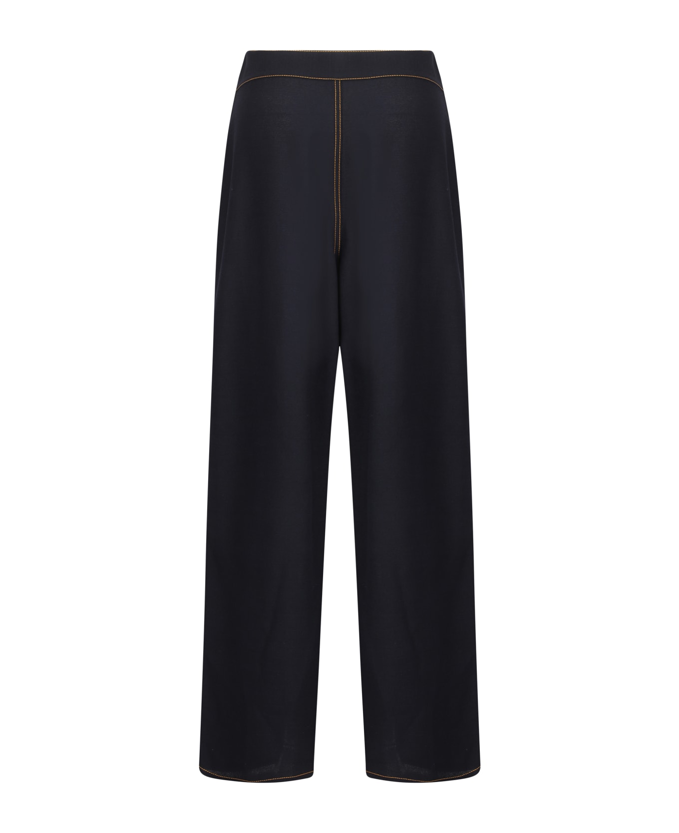 Alaia Pants - Marine Fonce