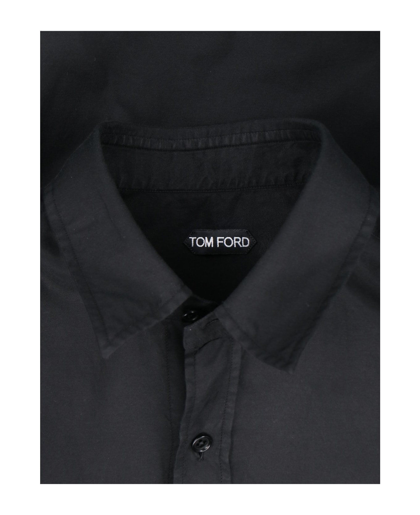 Tom Ford Pocket Detail Shirt - Black  