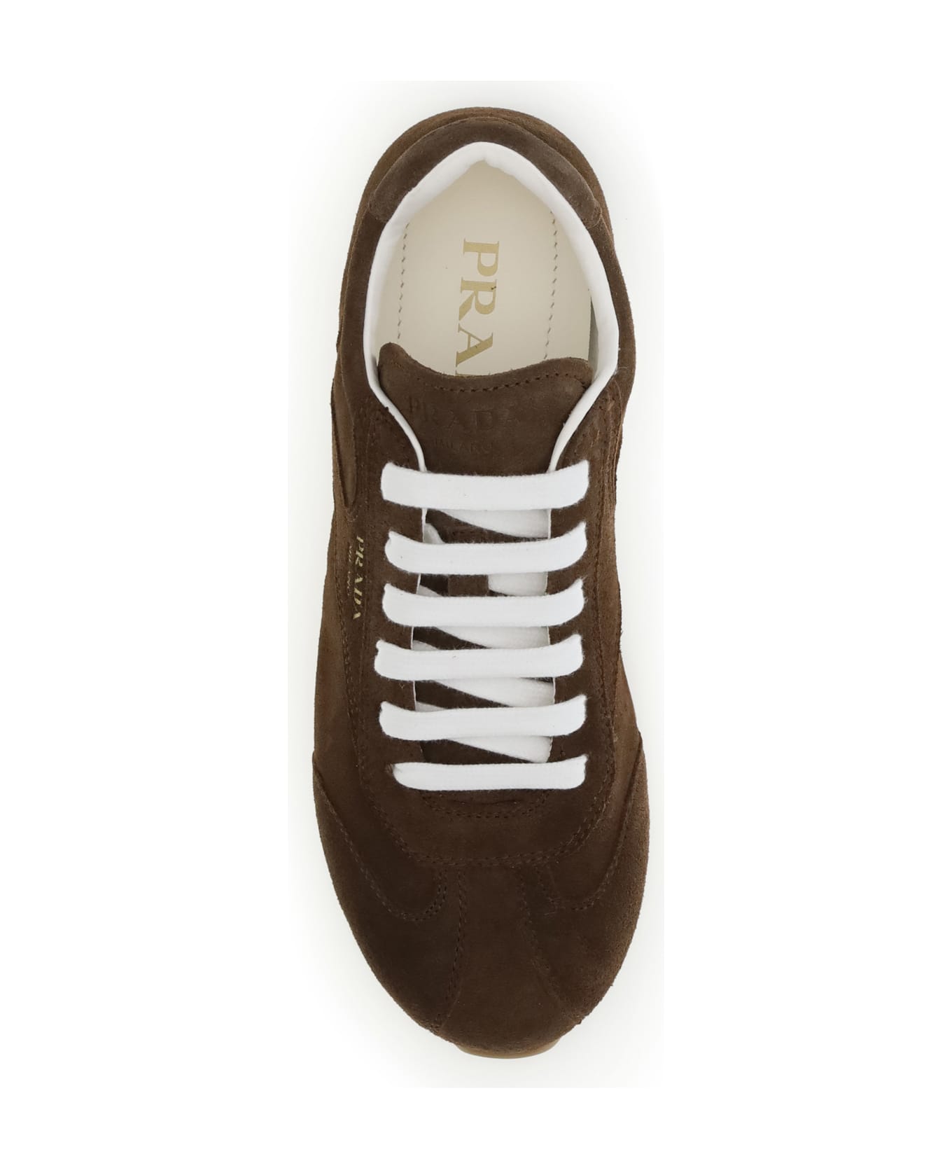 Prada Suede Sneakers - Brown