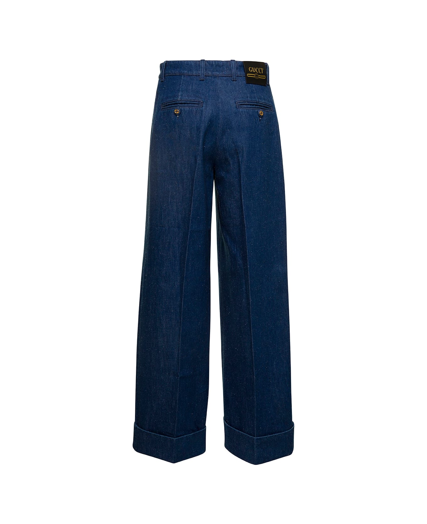 Gucci Wide-leg Denim Jeans - Blue