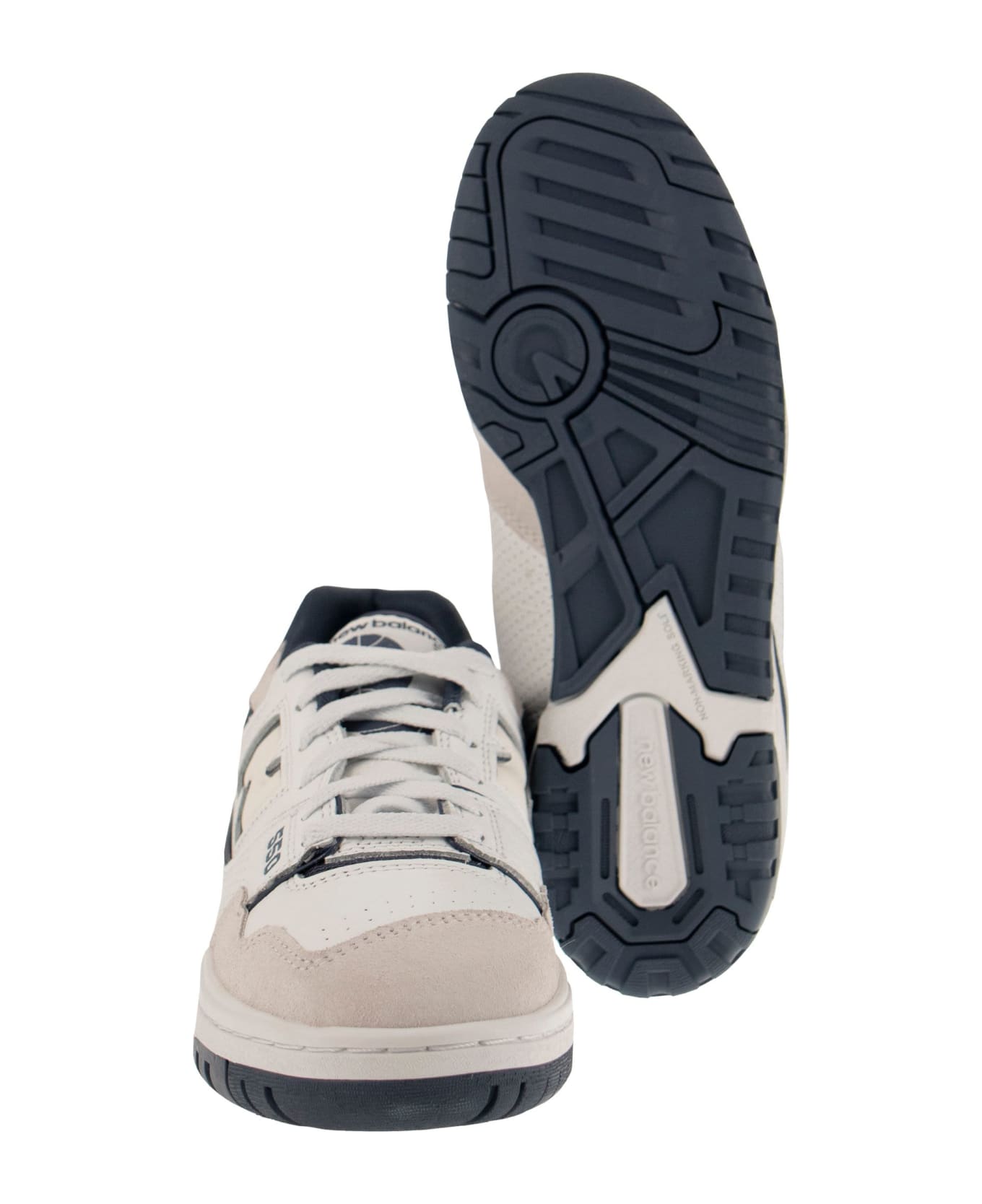 New Balance Bb550 - Sneakers - White/blue スニーカー