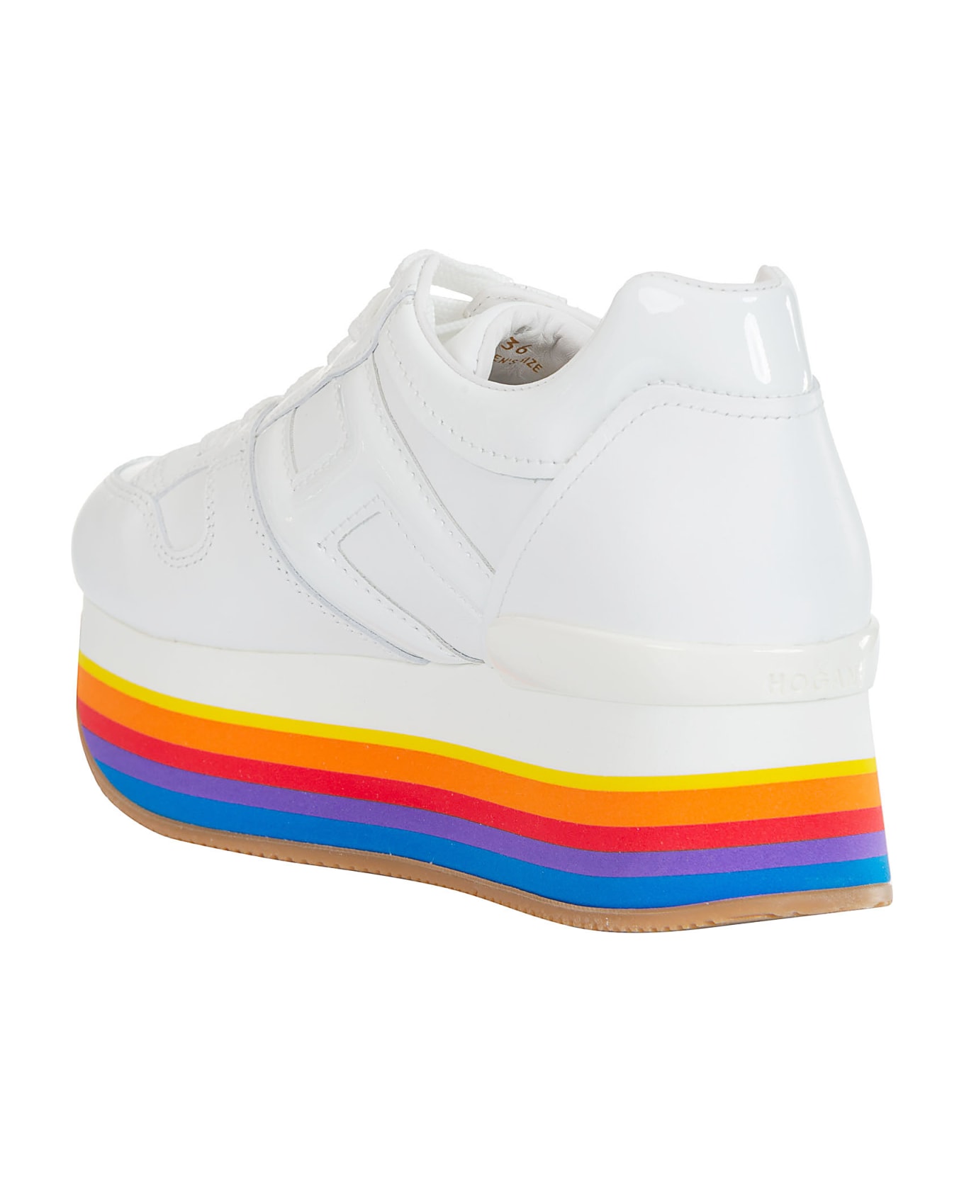 Hogan Rainbow Sole Platform Sneakers | italist