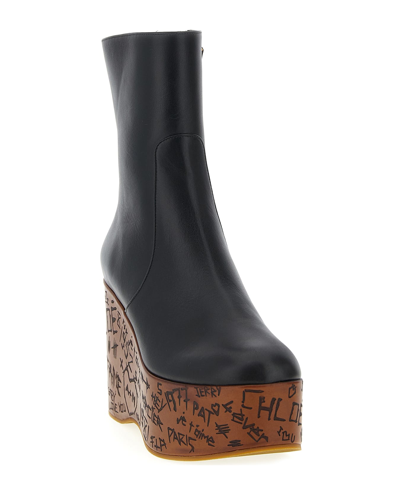 Chloé 
maxime
 Ankle Boots - BLACK ブーツ