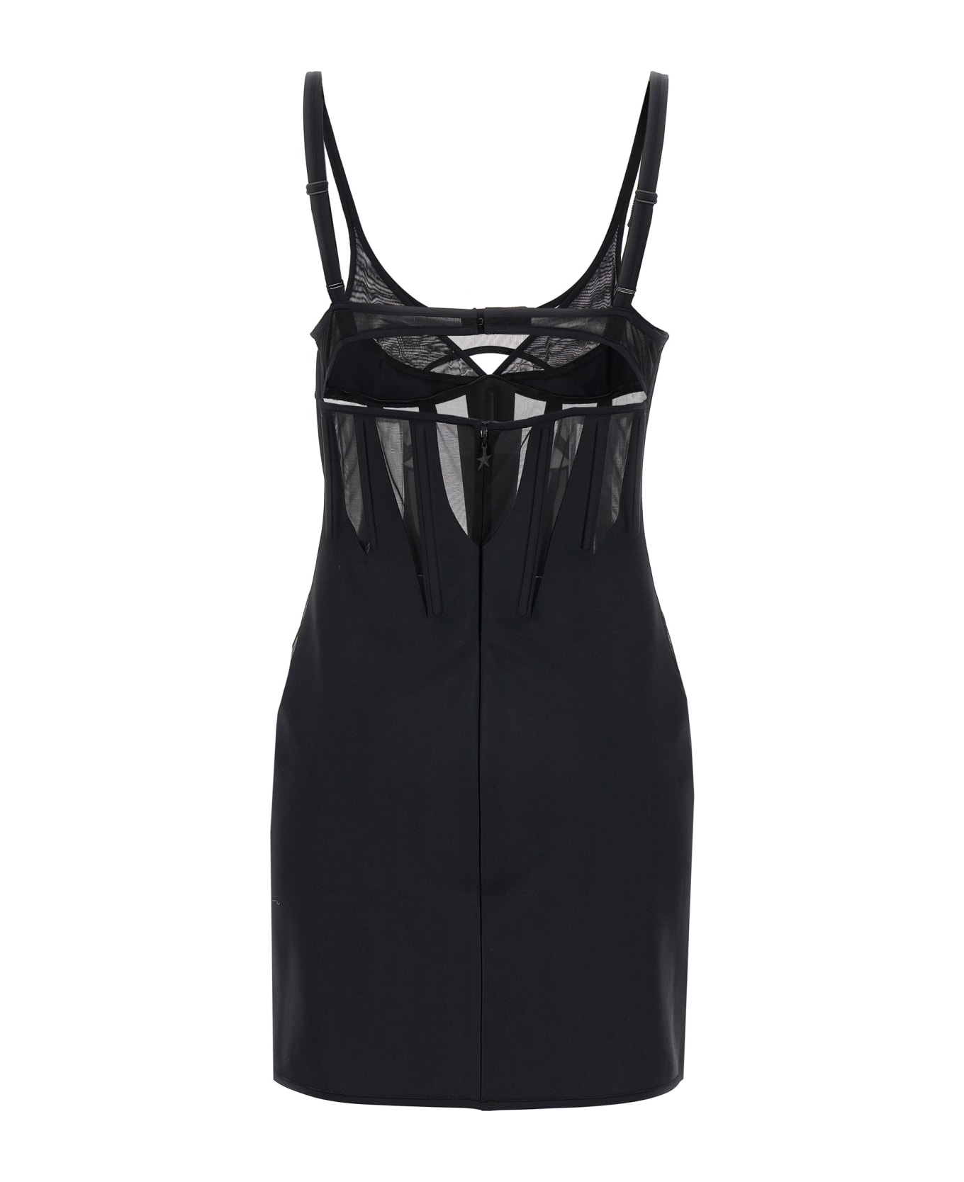 Mugler 'corset' Dress - Black  