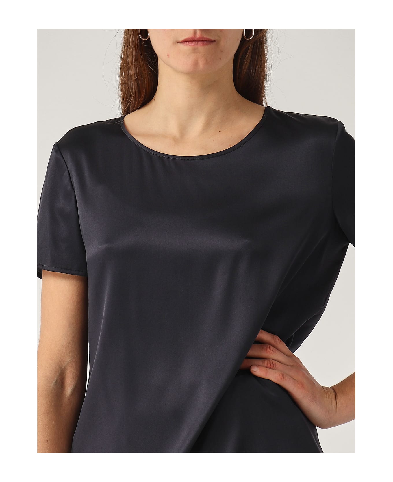Max Mara Cortona Blouse - BLU NOTTE