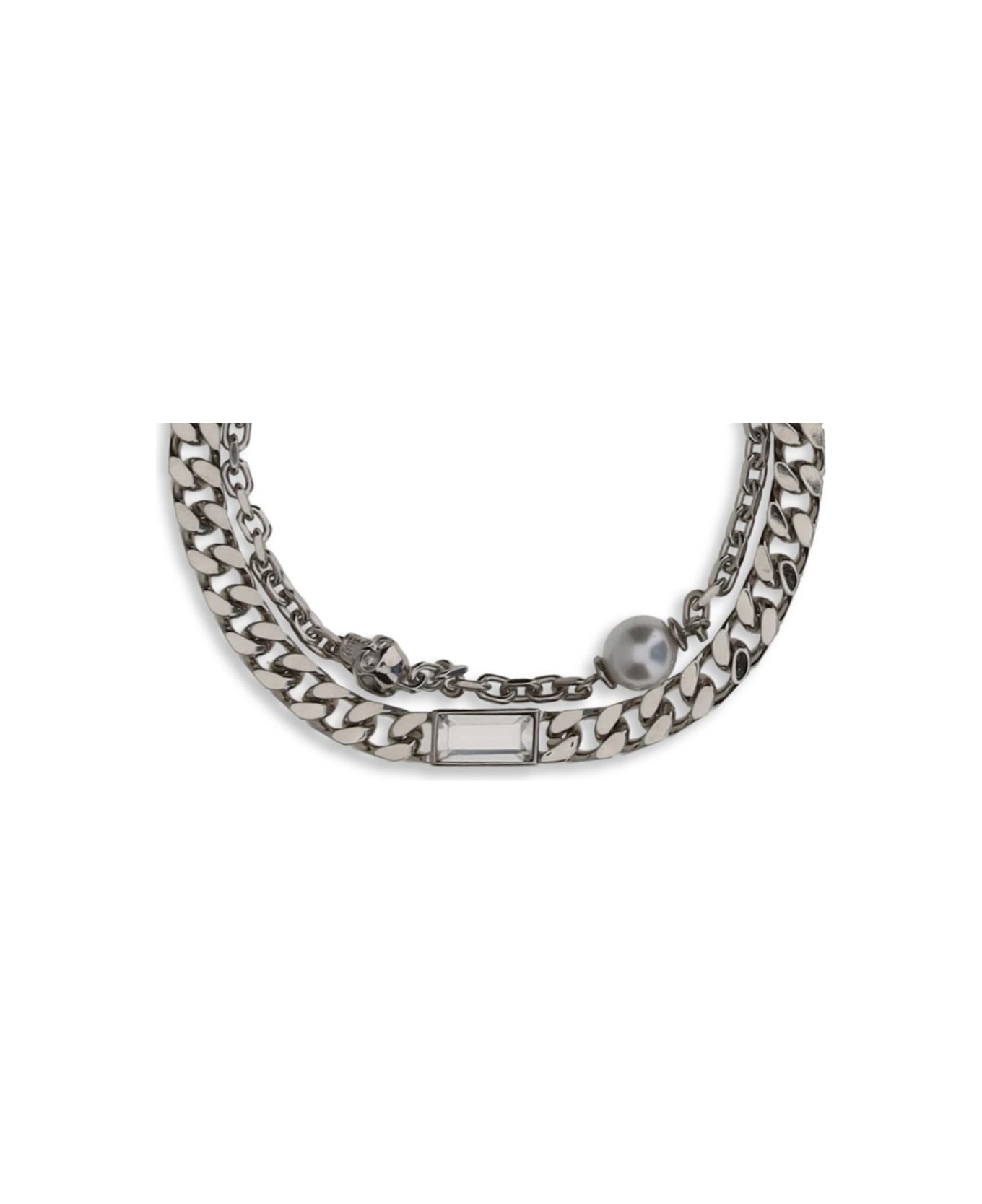 Alexander McQueen Skl 
Pearl Bracelet