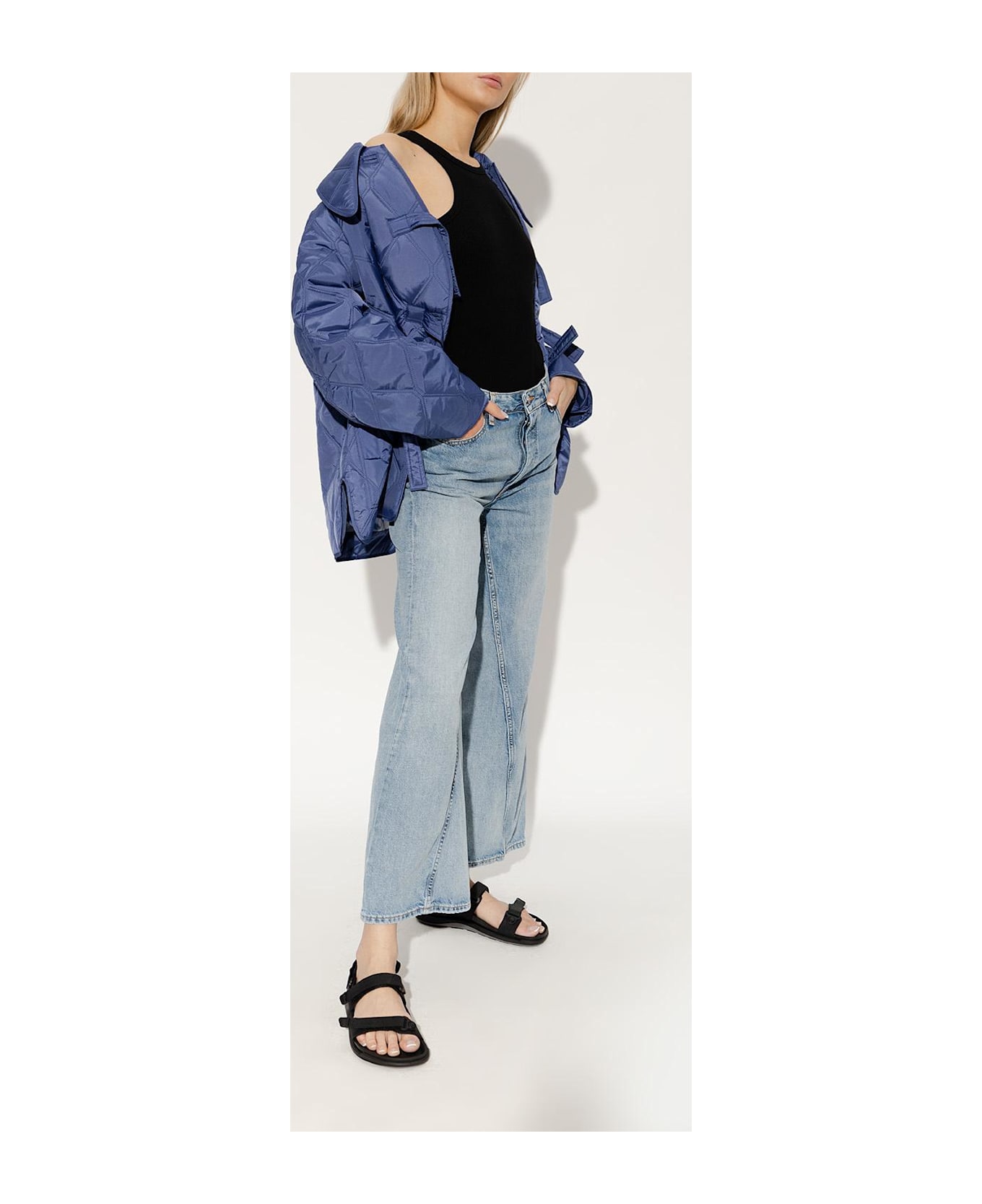 Birkenstock 'kalahari' Sandals - Nero