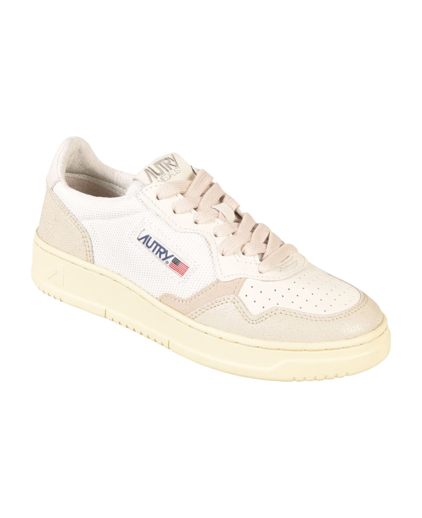 Autry Medalist Low Sneakers - Bianco