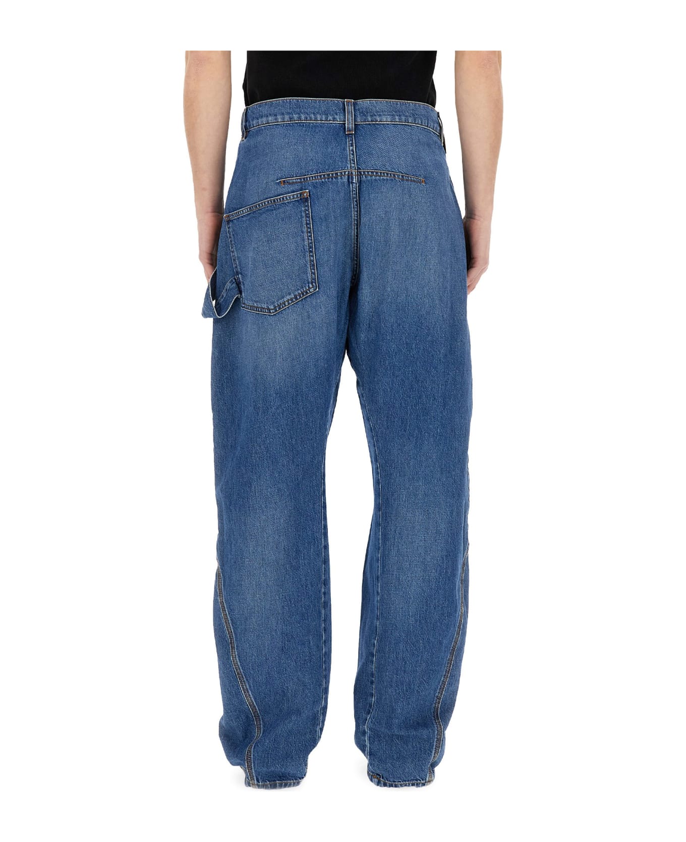 J.W. Anderson Jeans Twisted Workwear - BLU