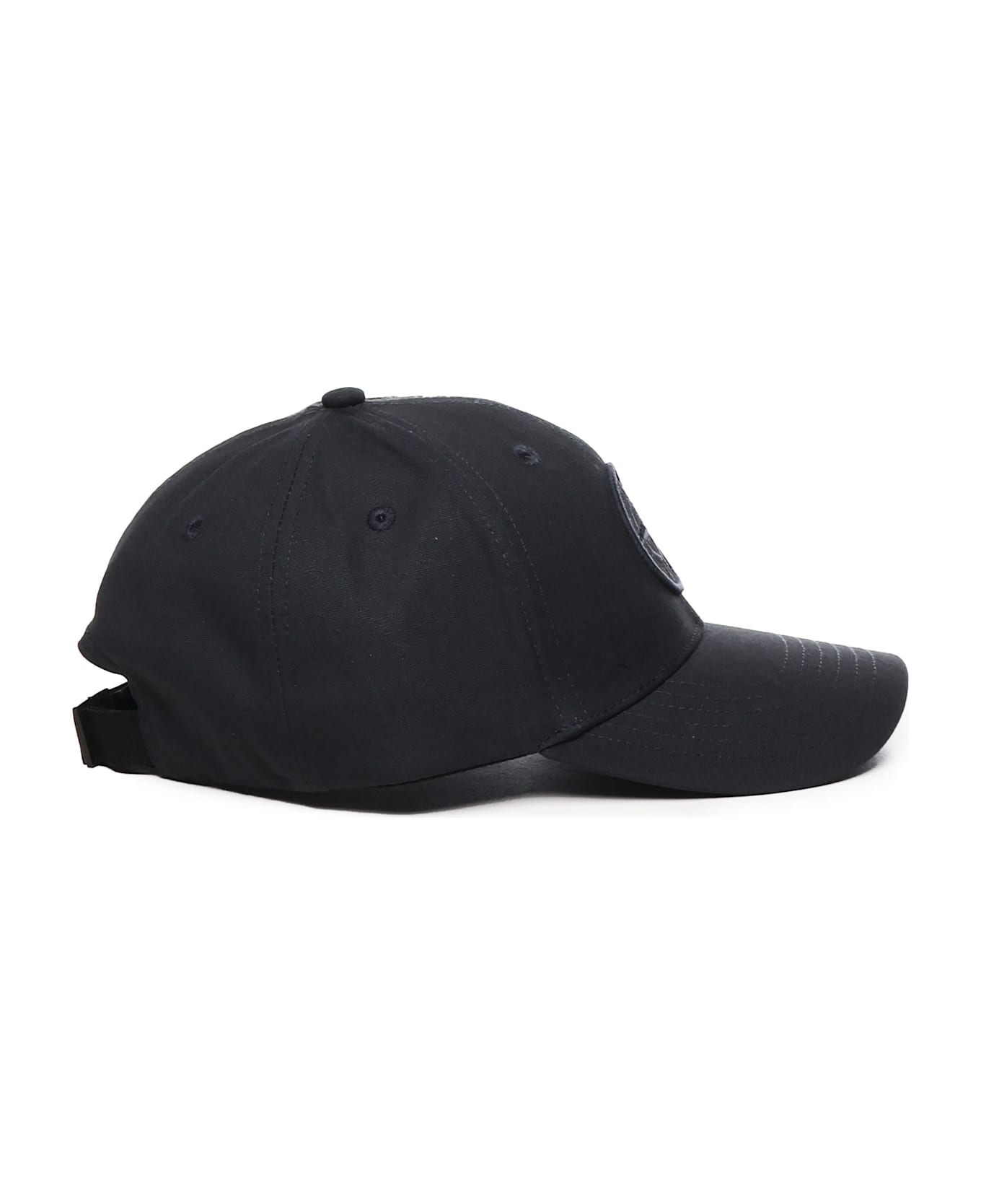 Stone Island Compass Embroidered Hat - BLUE