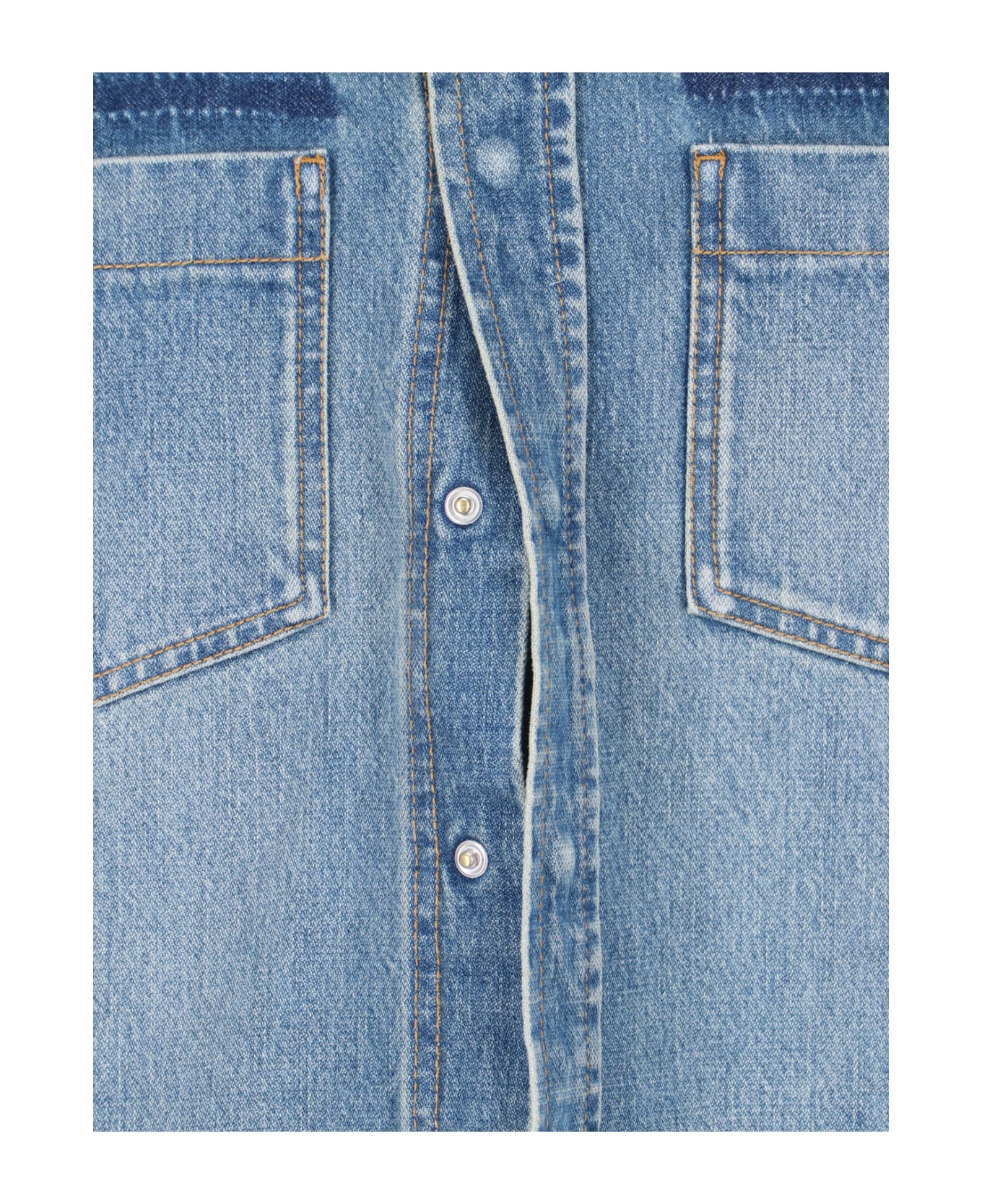 Victoria Beckham Oversize Denim Shirt - DENIM シャツ