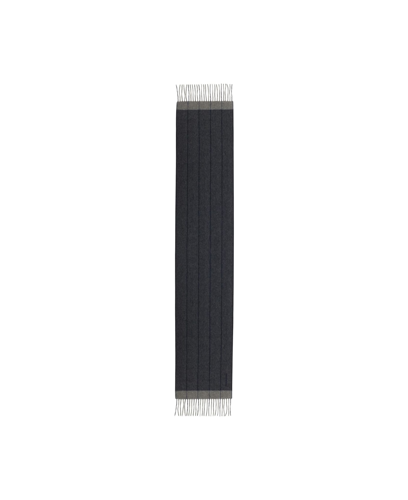 Ferragamo Cashmere Blend Scarf - BLUE