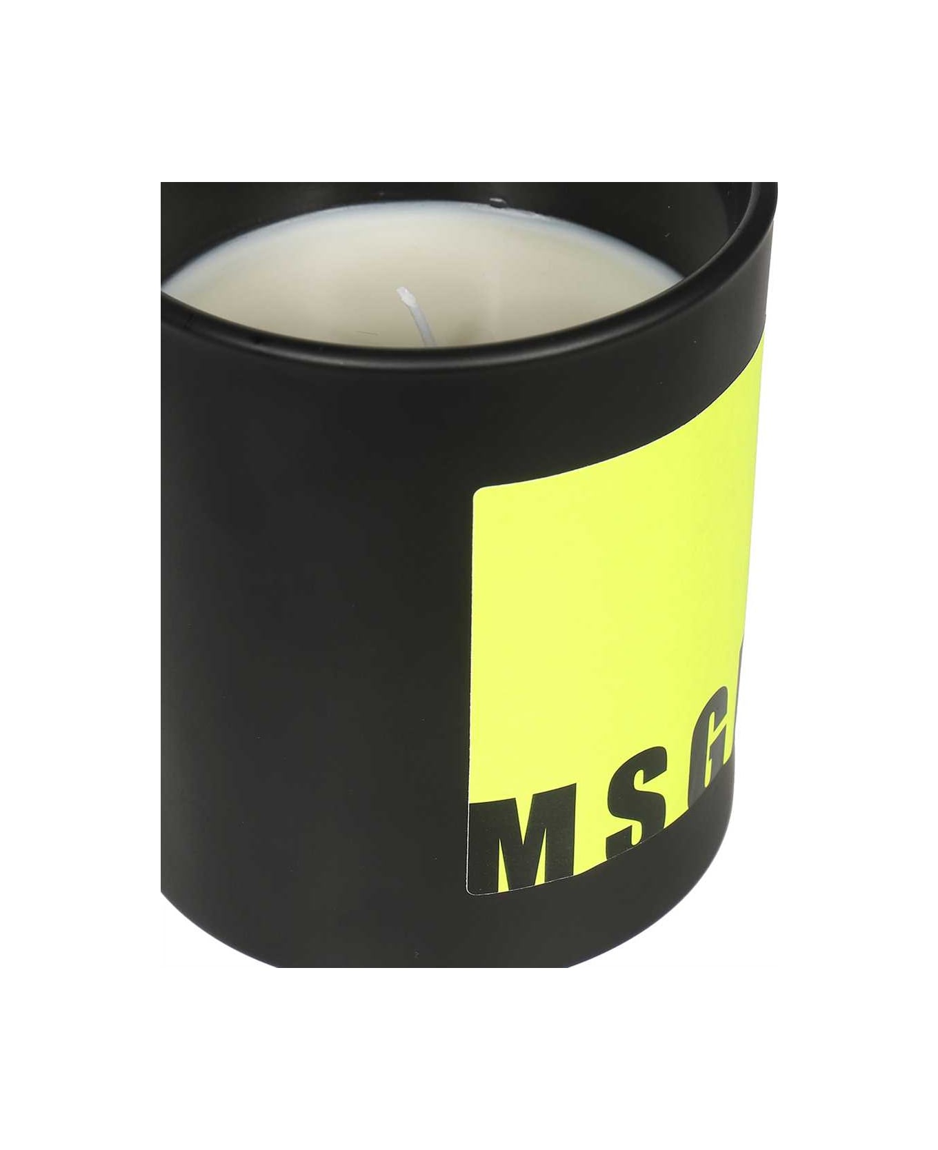 MSGM Citronella Candle - black インテリア雑貨