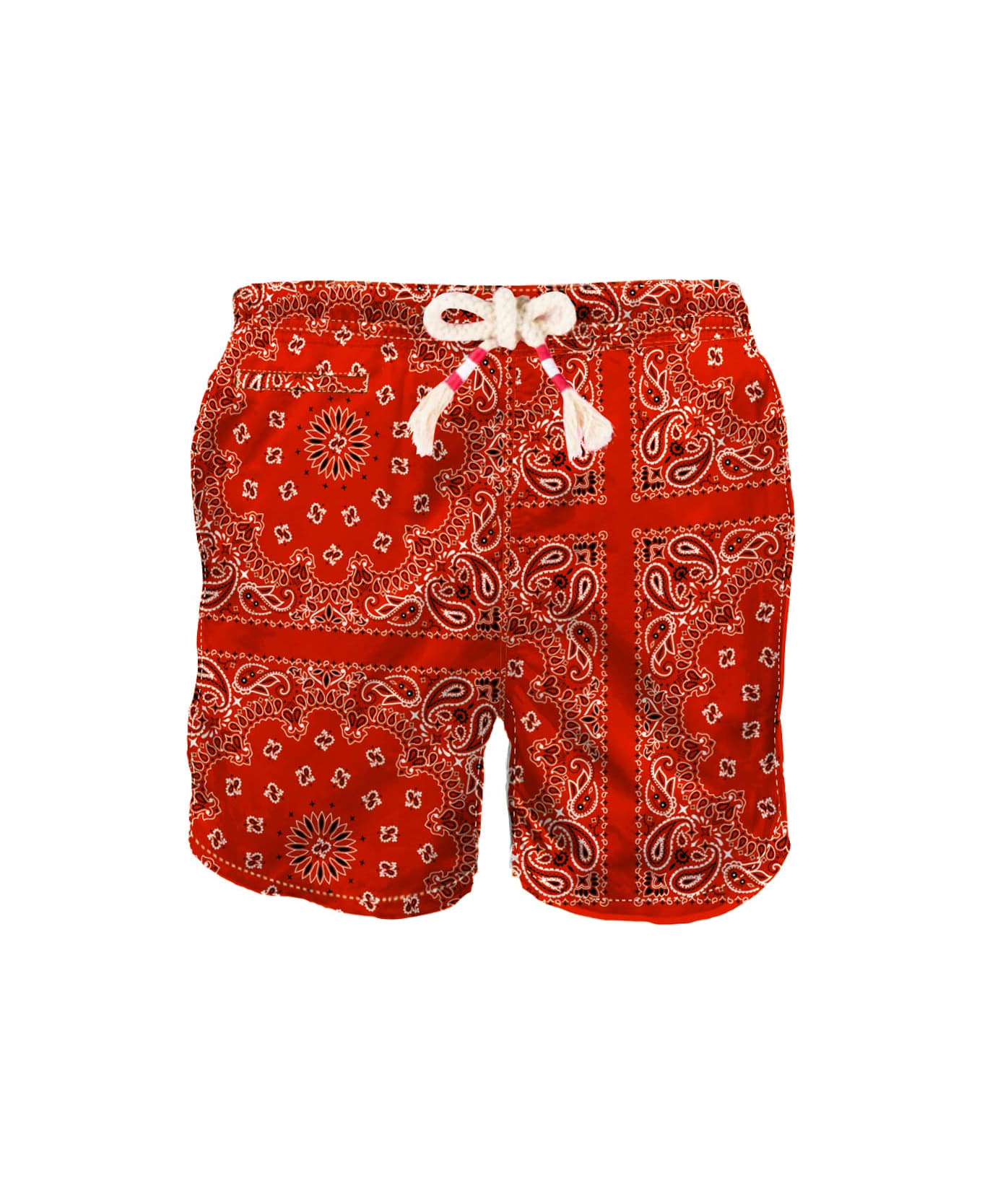 MC2 Saint Barth Red Man Swim Shorts - RED スイムトランクス