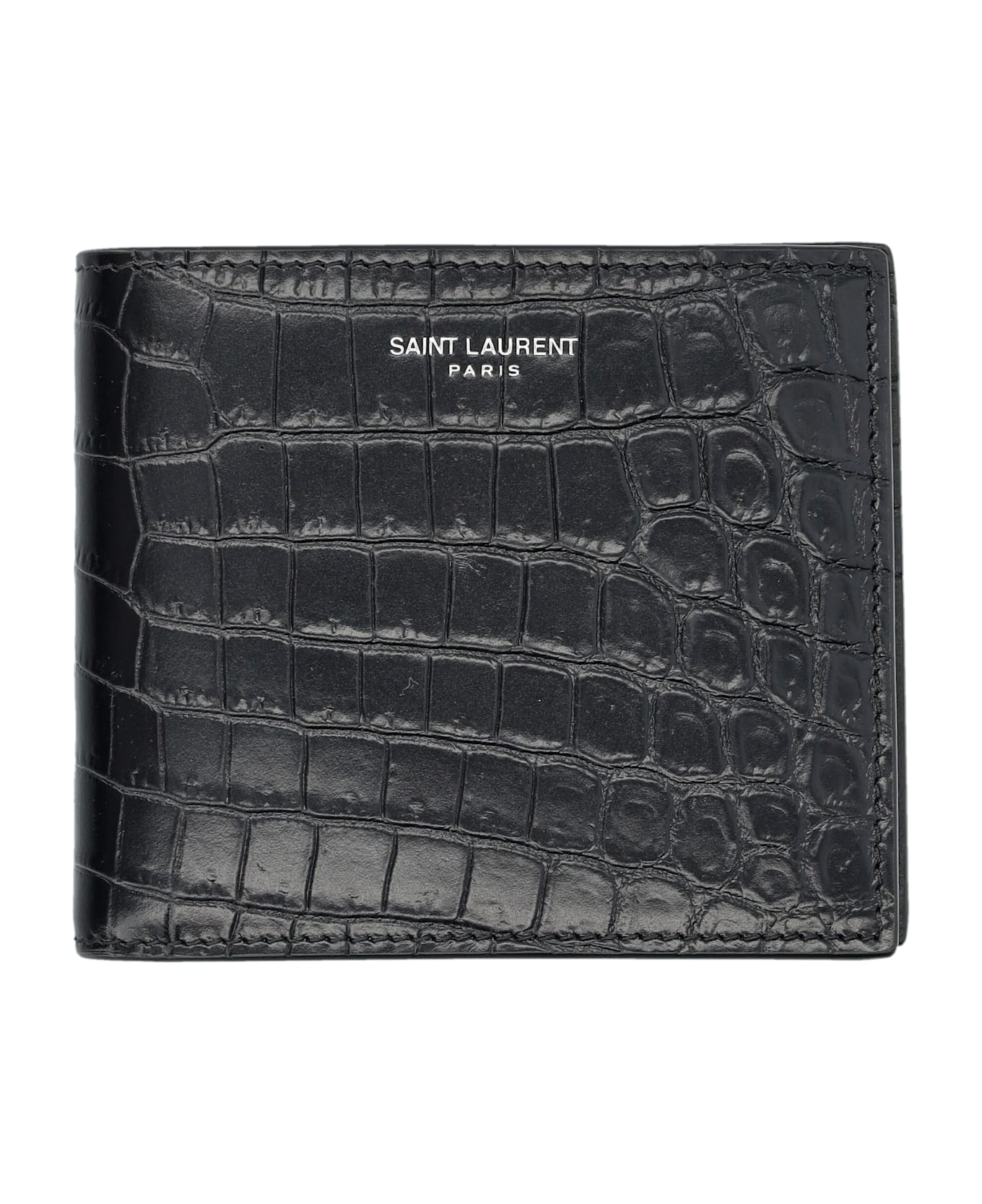 Saint Laurent East/west Wallet - BLACK