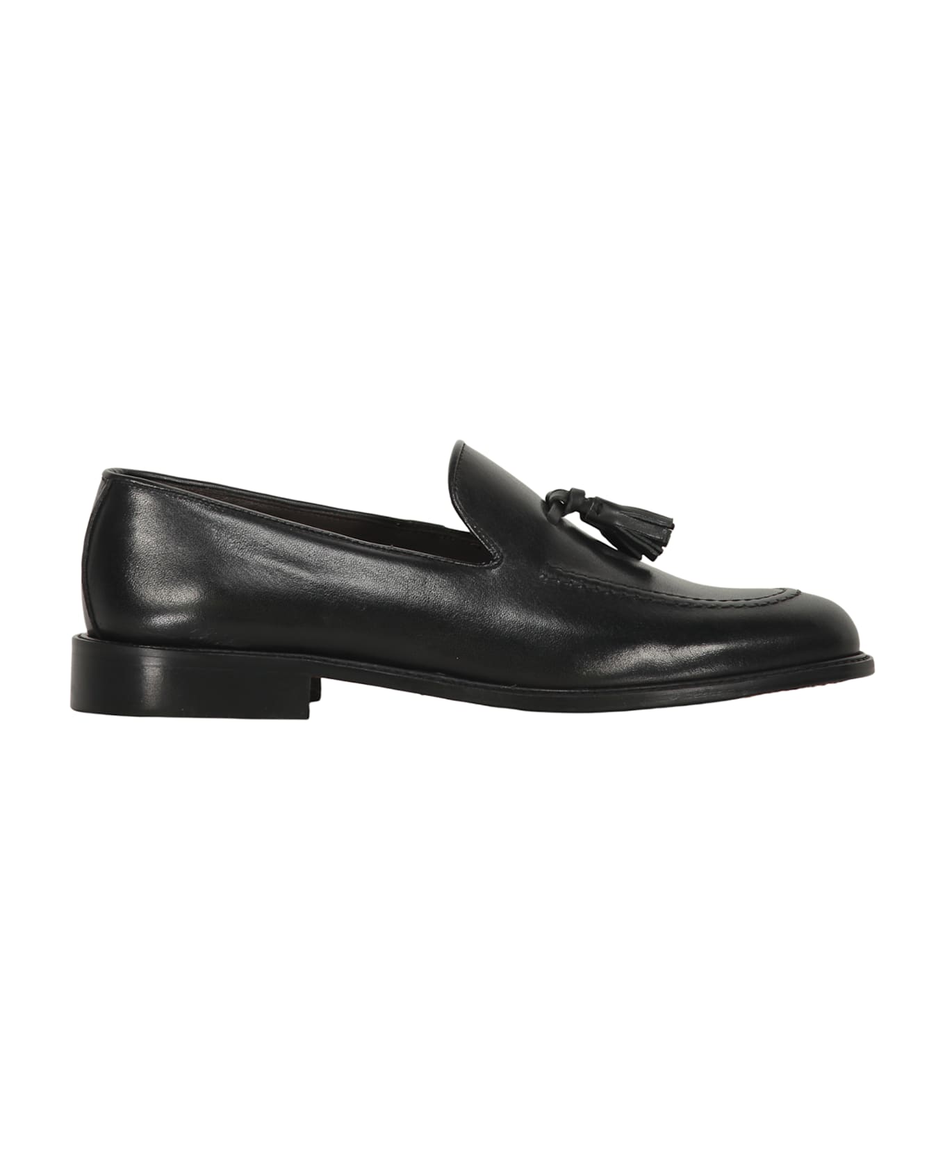 Bruno Magli Calfskin Loafers - black