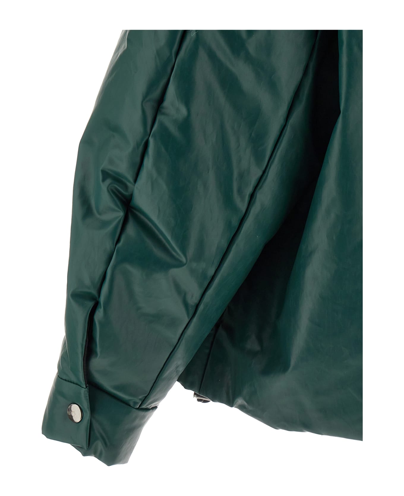 KASSL Editions 'oversized Padded' Bomber Jacket - Green