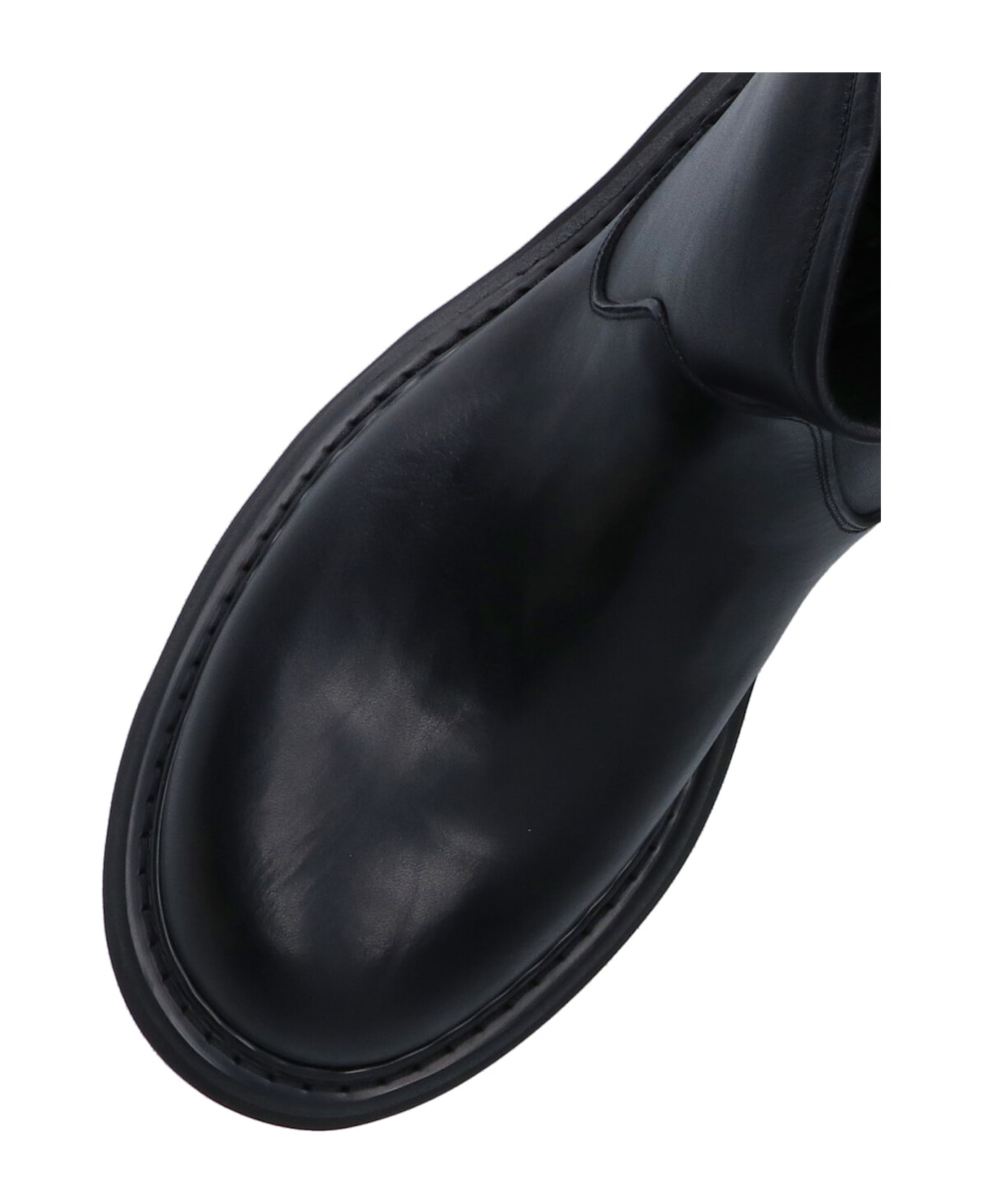 Premiata Platform Ankle Boots - Black  