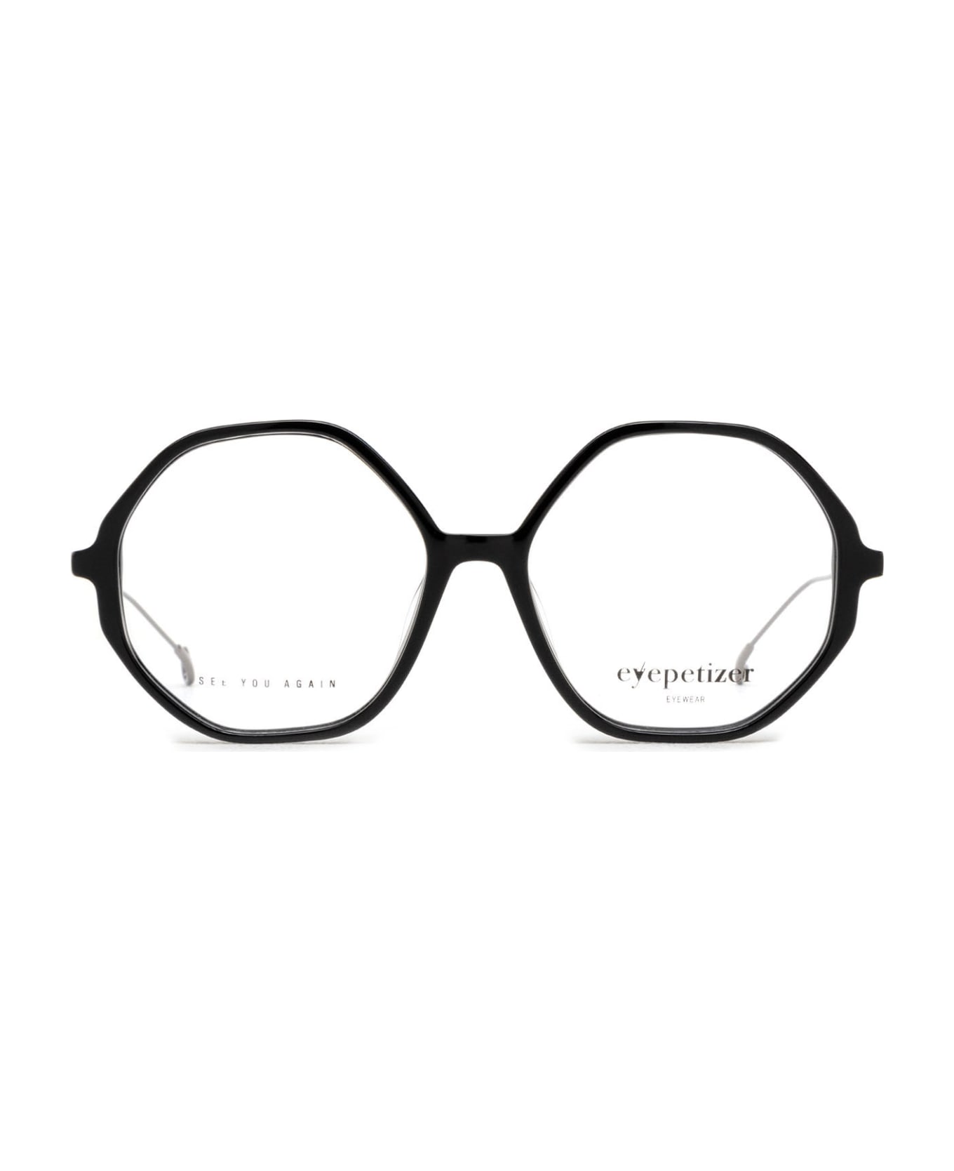 Eyepetizer Cassandra Black Glasses - Black アイウェア