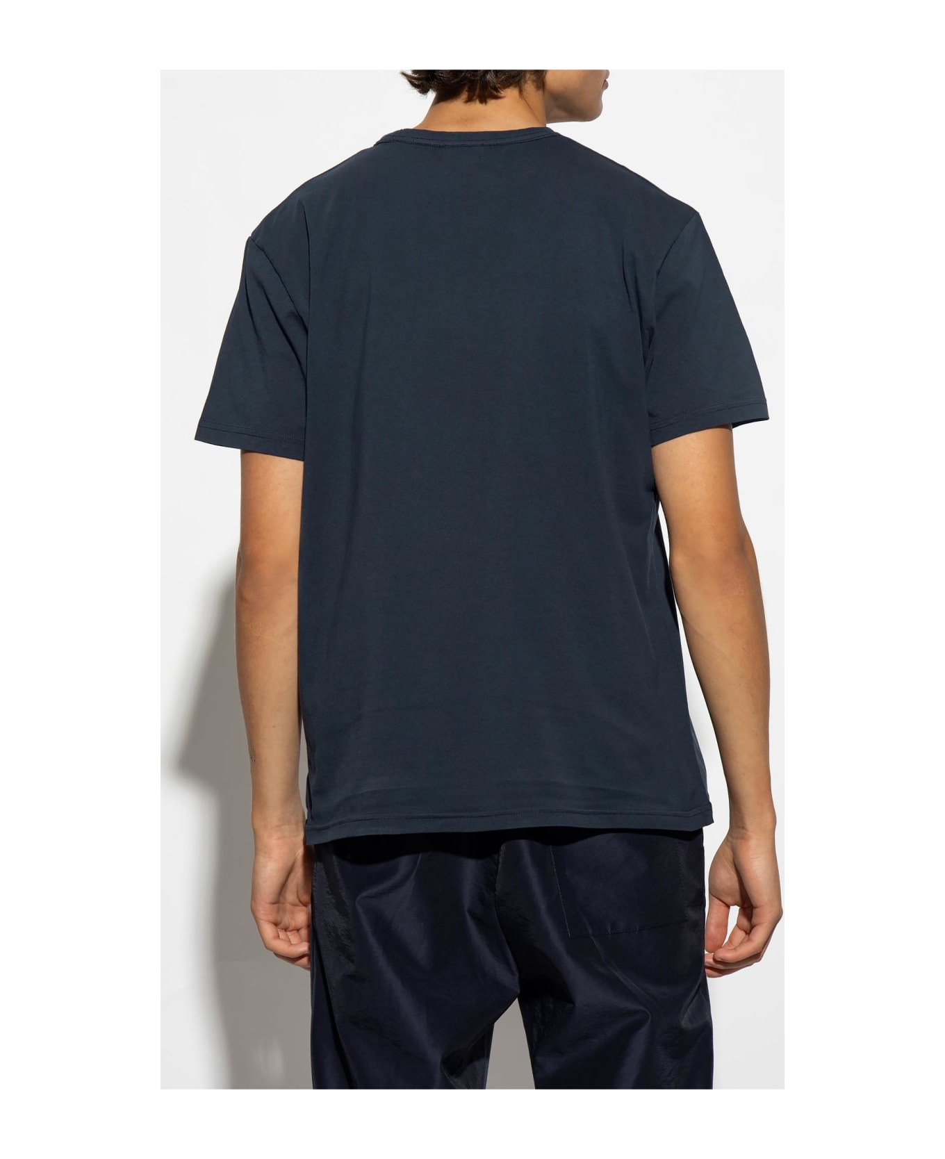 Woolrich T-shirt With Logo - Blu