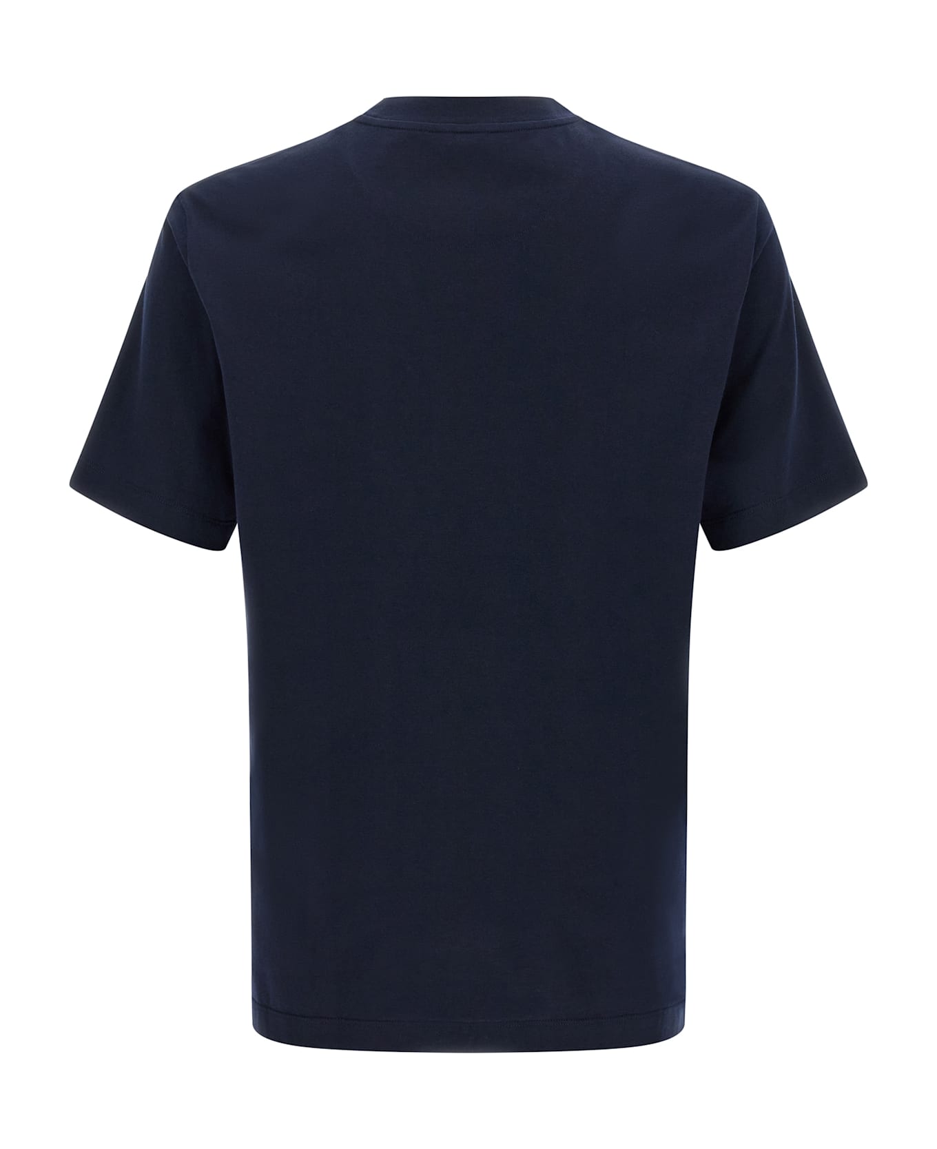 Brioni Logo Patch T-shirt - Blue