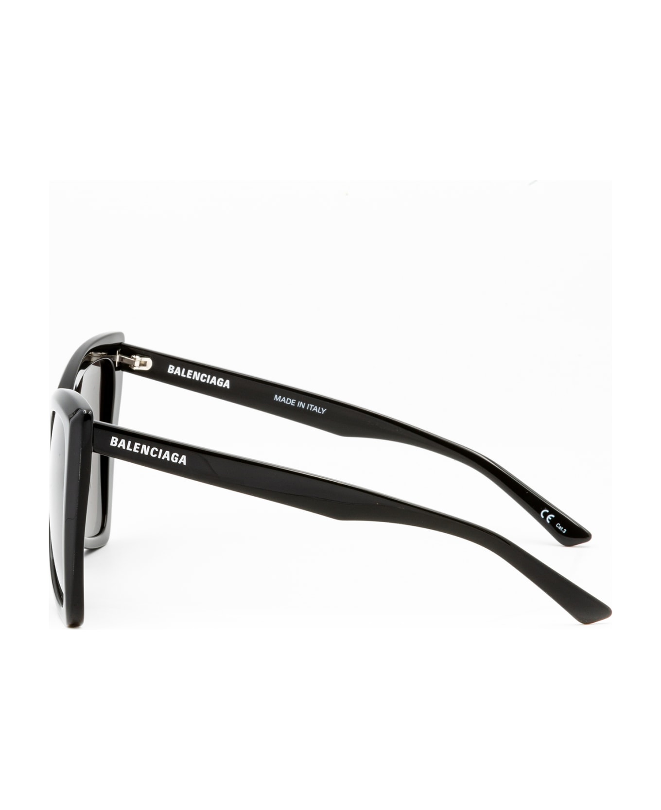 Balenciaga Eyewear BB0174S Sunglasses - Black Black Grey