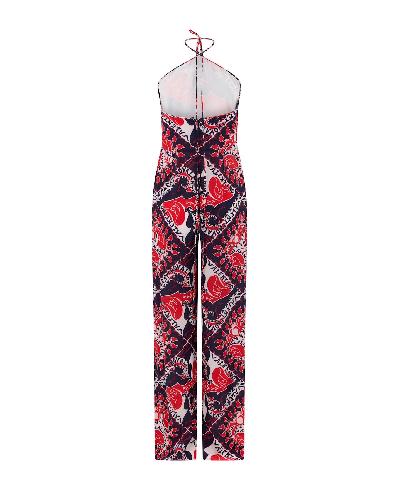 Valentino Garavani Jumpsuit In Silk - Multicolor