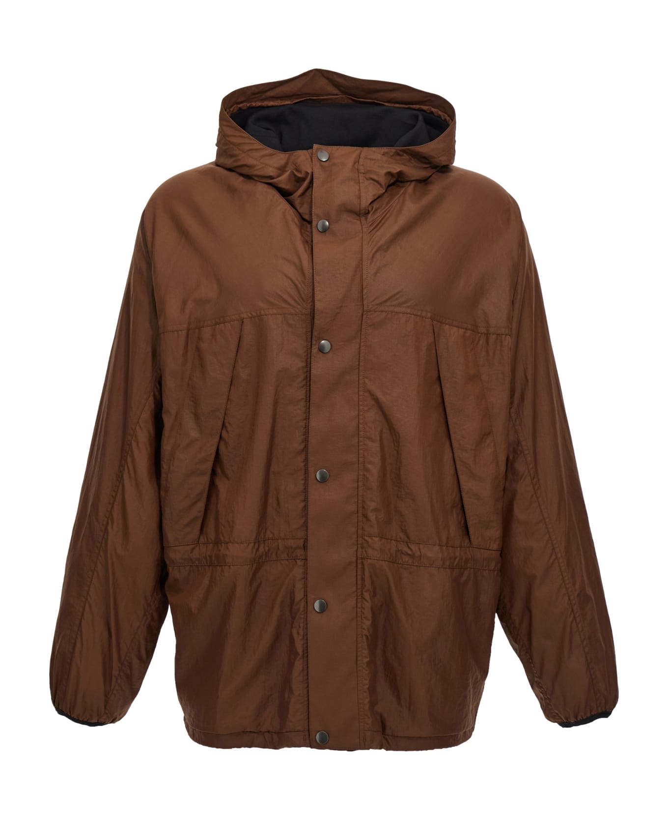 Lemaire 'soft Technical Blouson' Jacket - Brown