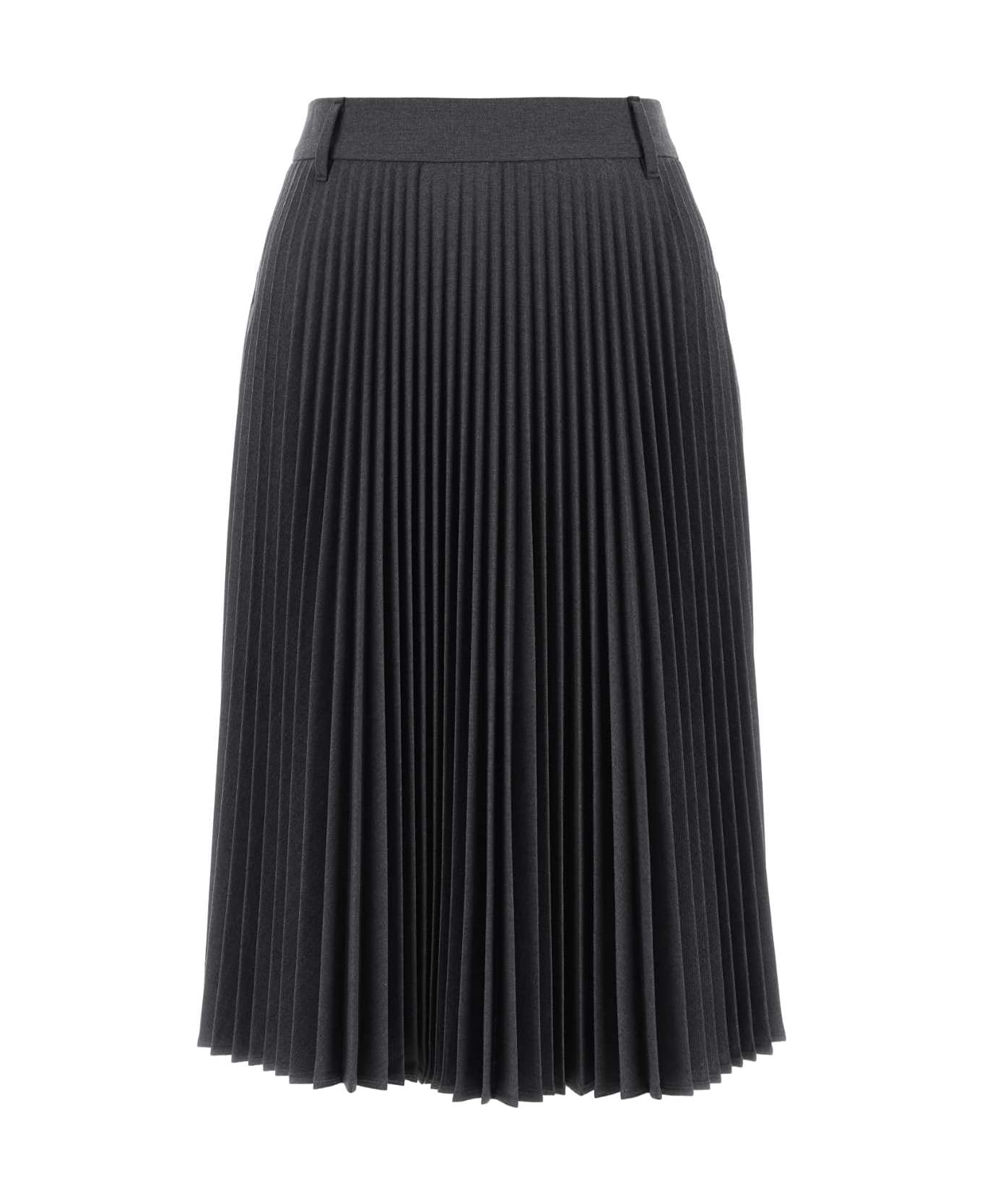 Burberry Graphite Stretch Polyester Blend Pant-skirt - A1210