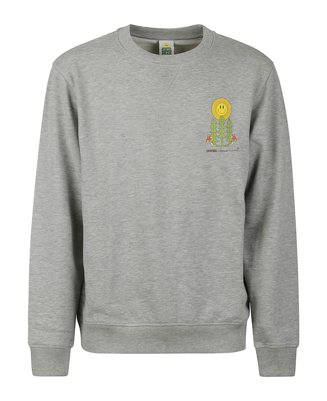 Flower Mountain Sweatshirt Hikerdelic - Grey フリース