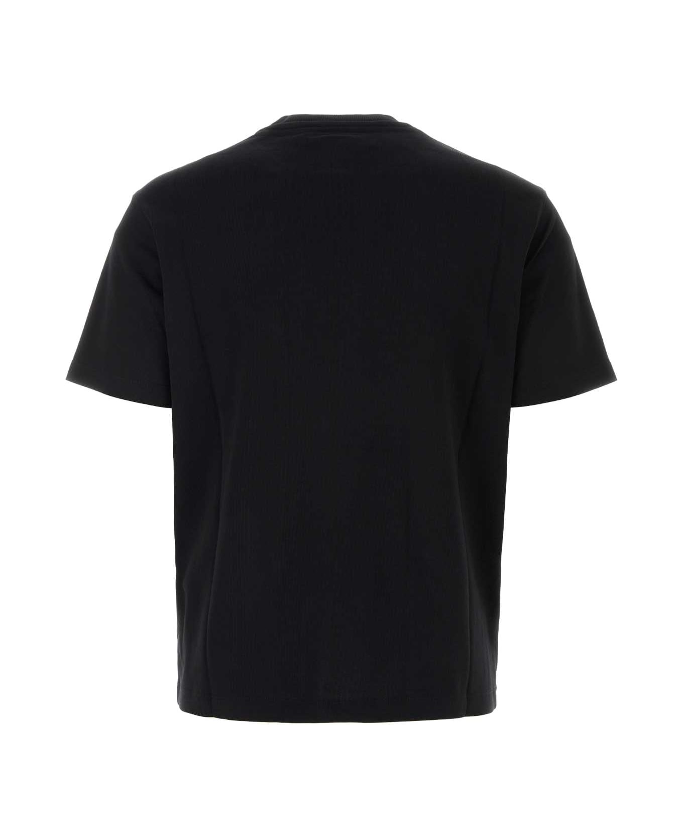 Emporio Armani Black Cotton T-shirt - 0095