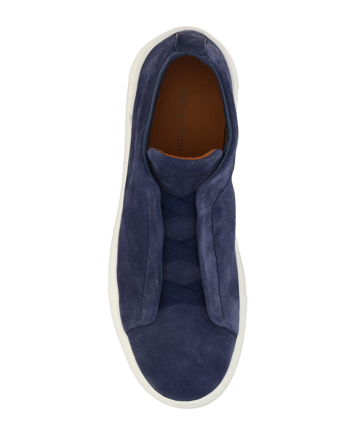 Zegna Suede Leather Sneakers