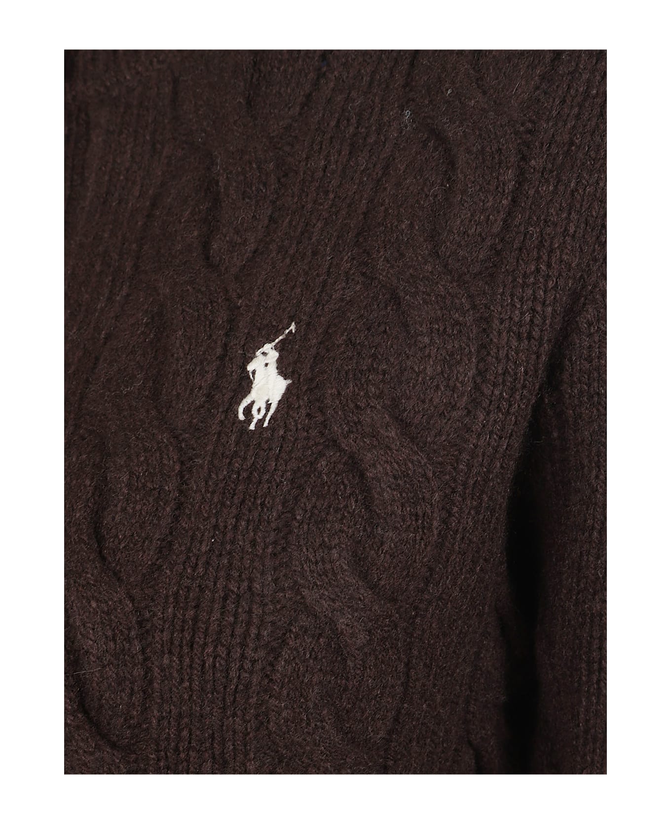 Polo Ralph Lauren Sweater-cardigan - Walnut Brown Melange