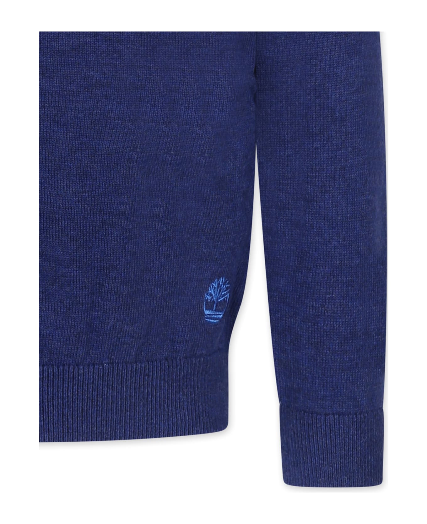 Timberland Blue Sweater Or Boy With Tree - Blue