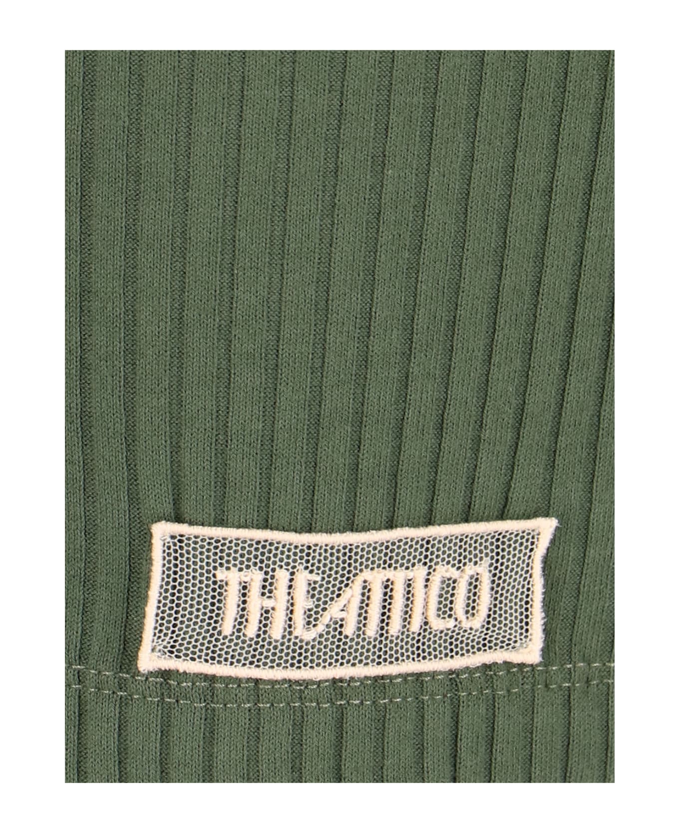 The Attico Long Tank Top - Green