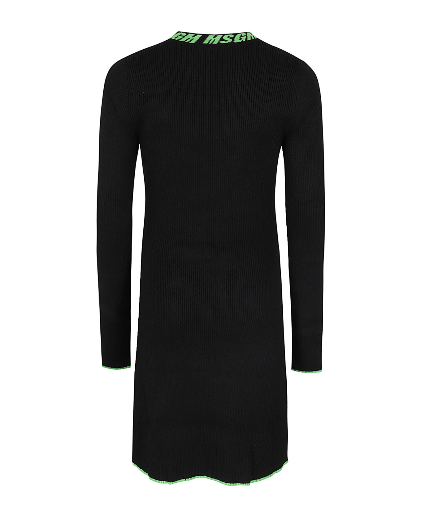 MSGM Knitted Dress - Black