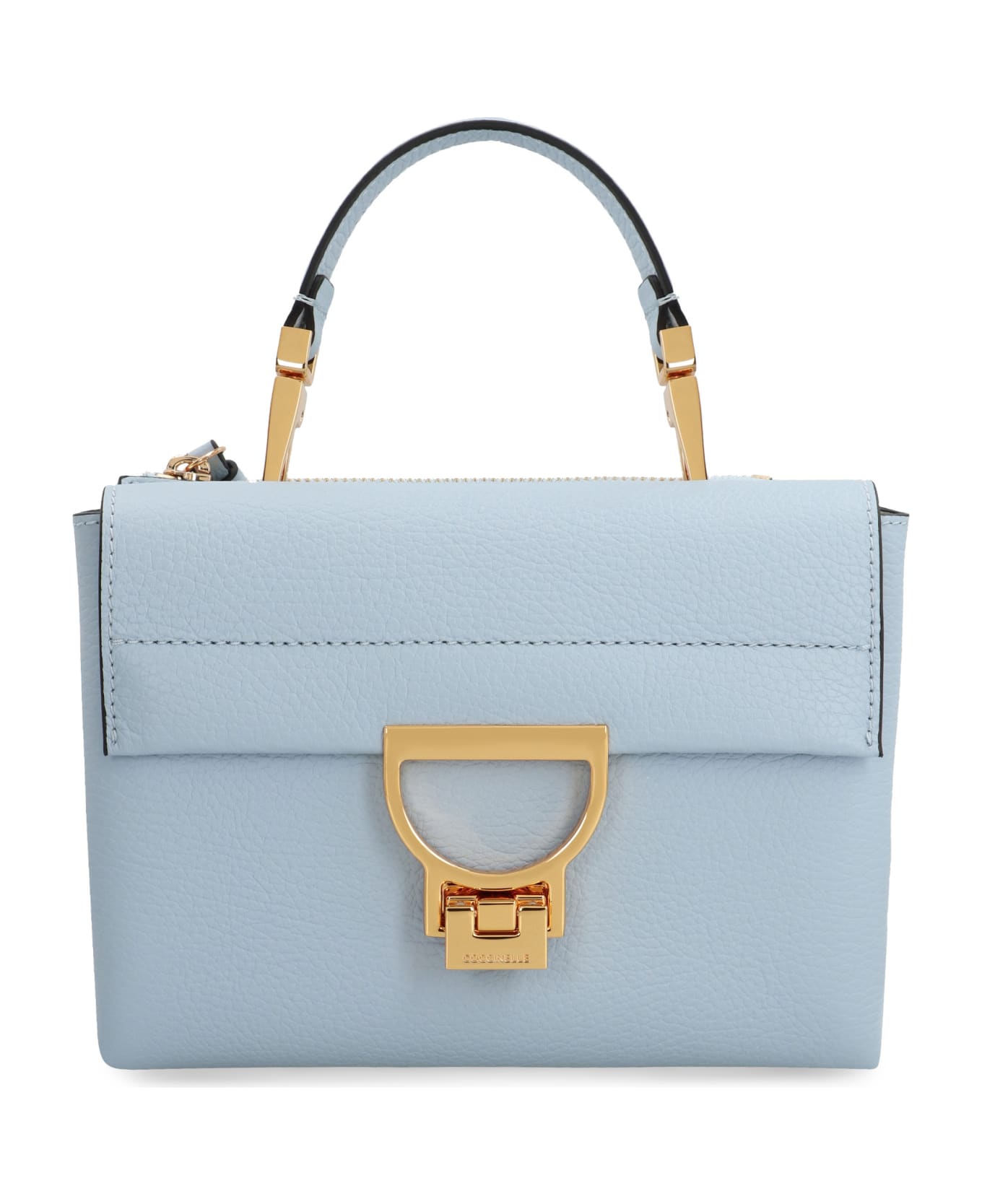 Coccinelle Arlettis Leather Handbag - Light Blue